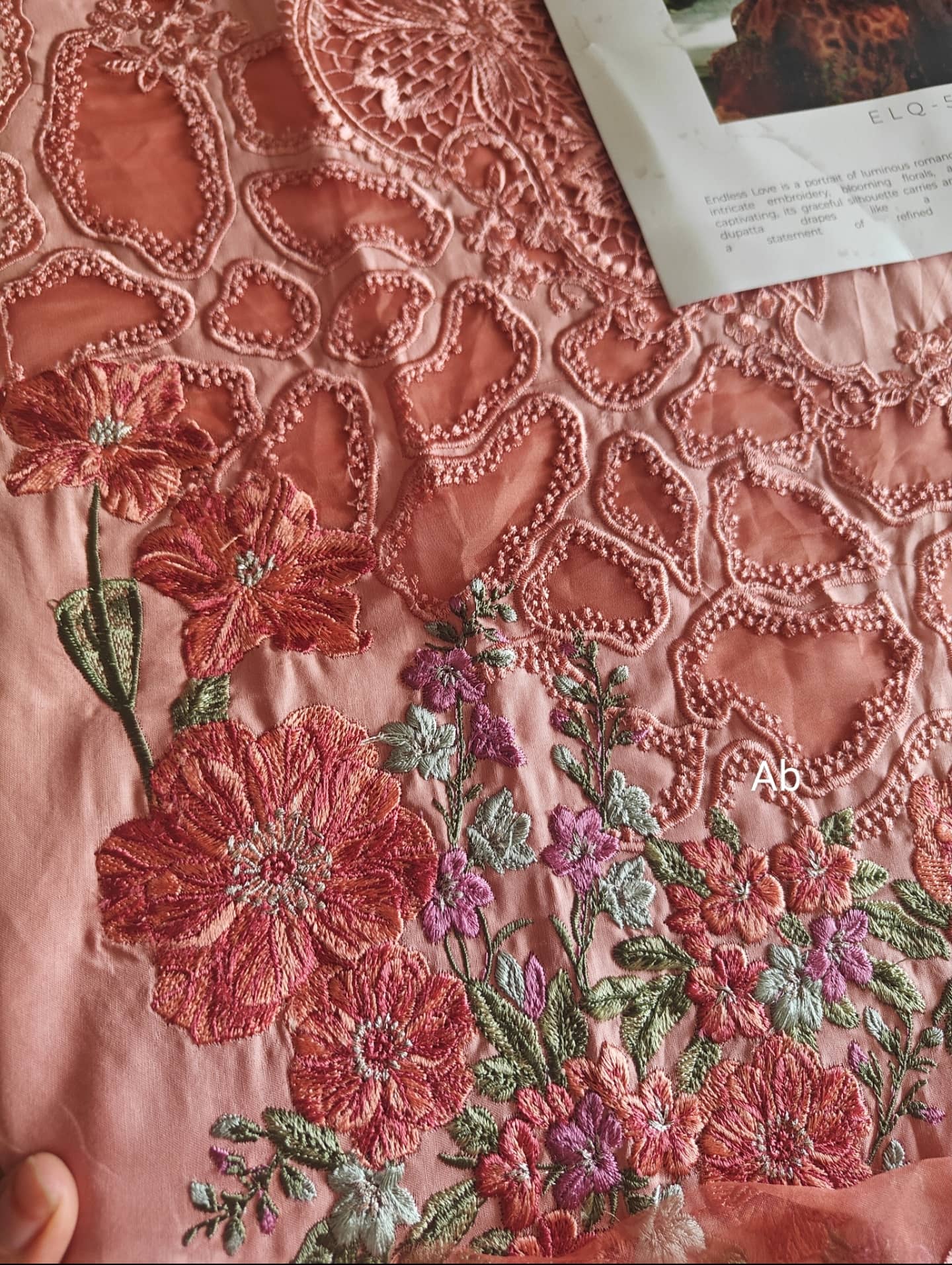Open Pic/Elaf Premium Lawn 26/Vol 2/ELQ-5A ENDLESS LOVE