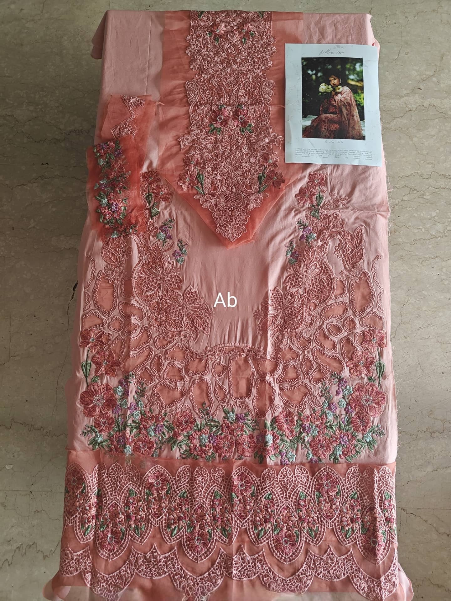 Open Pic/Elaf Premium Lawn 26/Vol 2/ELQ-5A ENDLESS LOVE