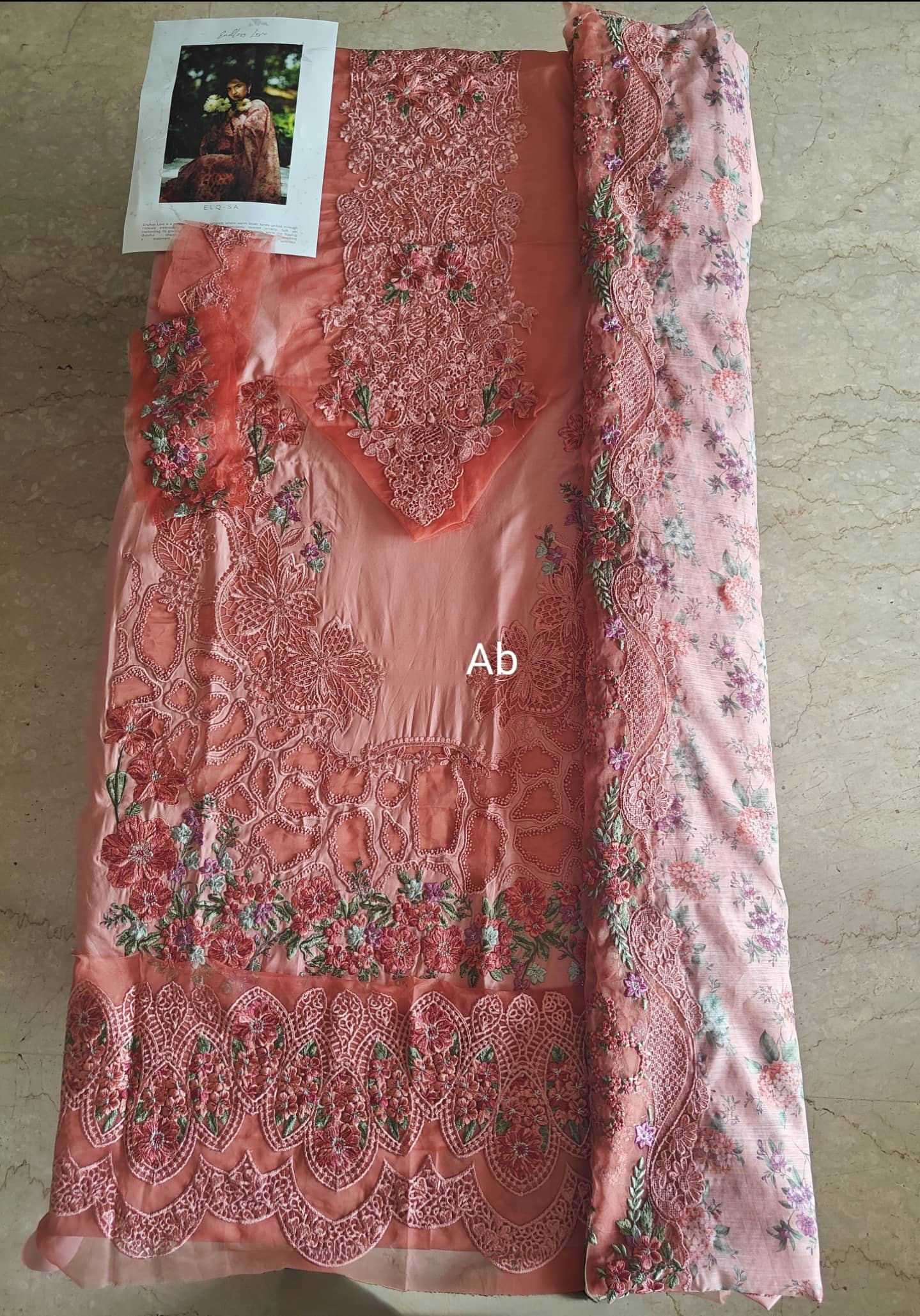 Open Pic/Elaf Premium Lawn 26/Vol 2/ELQ-5A ENDLESS LOVE