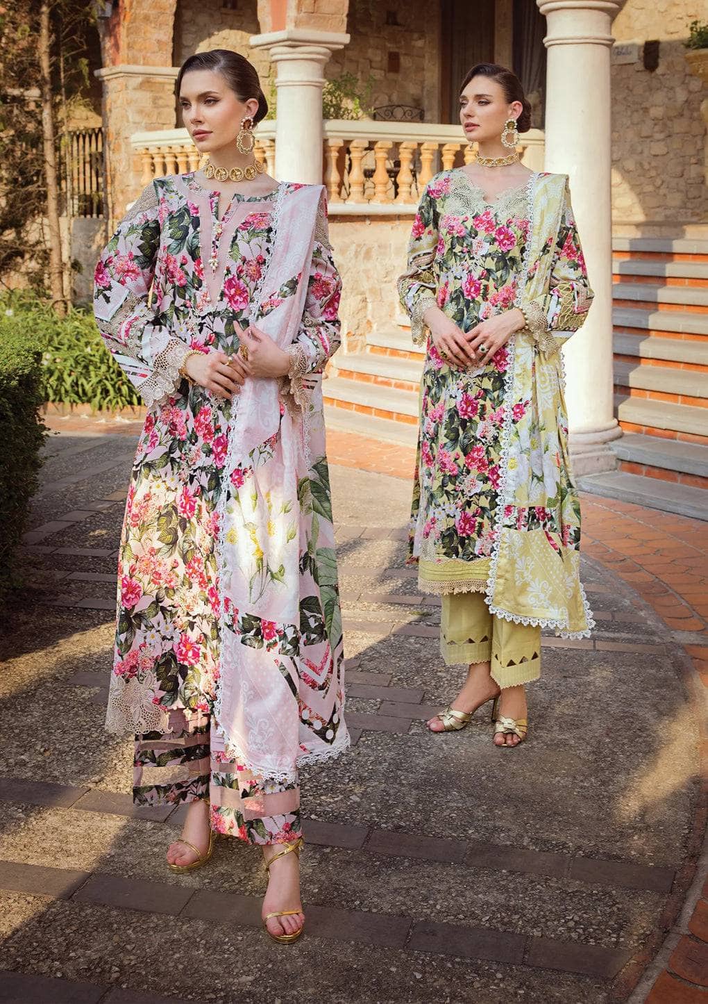 Elaf Prints Chikankari Lawn/ECT-01B CHARM