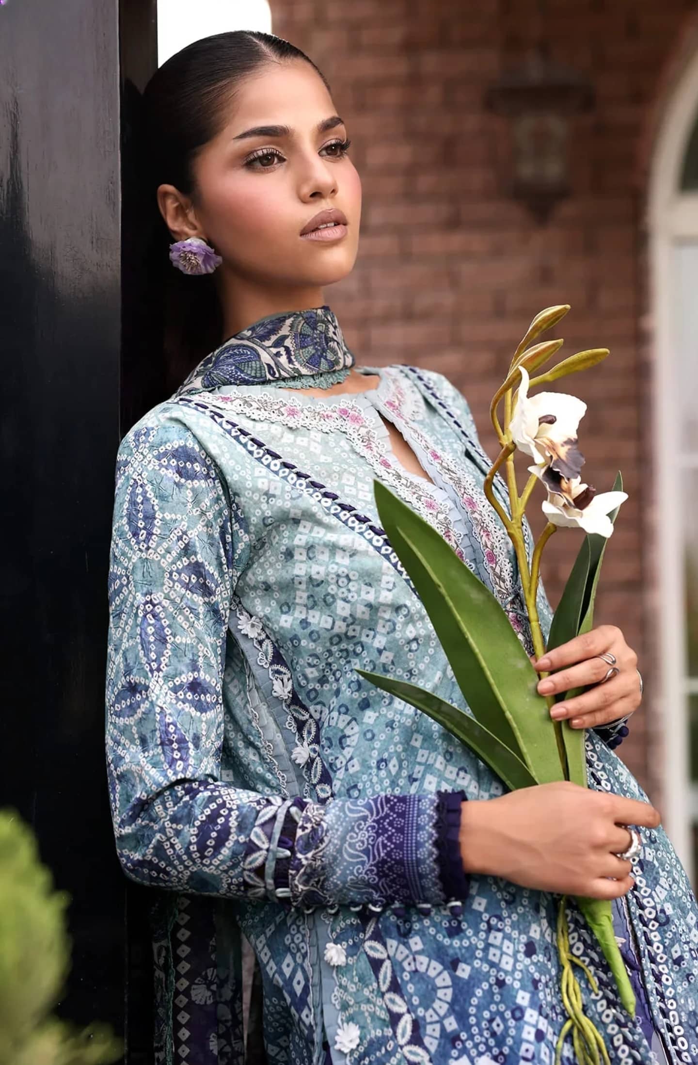 Elaf Belladore Prints Voil Dupatta/EPA-5A ÉCLAIR