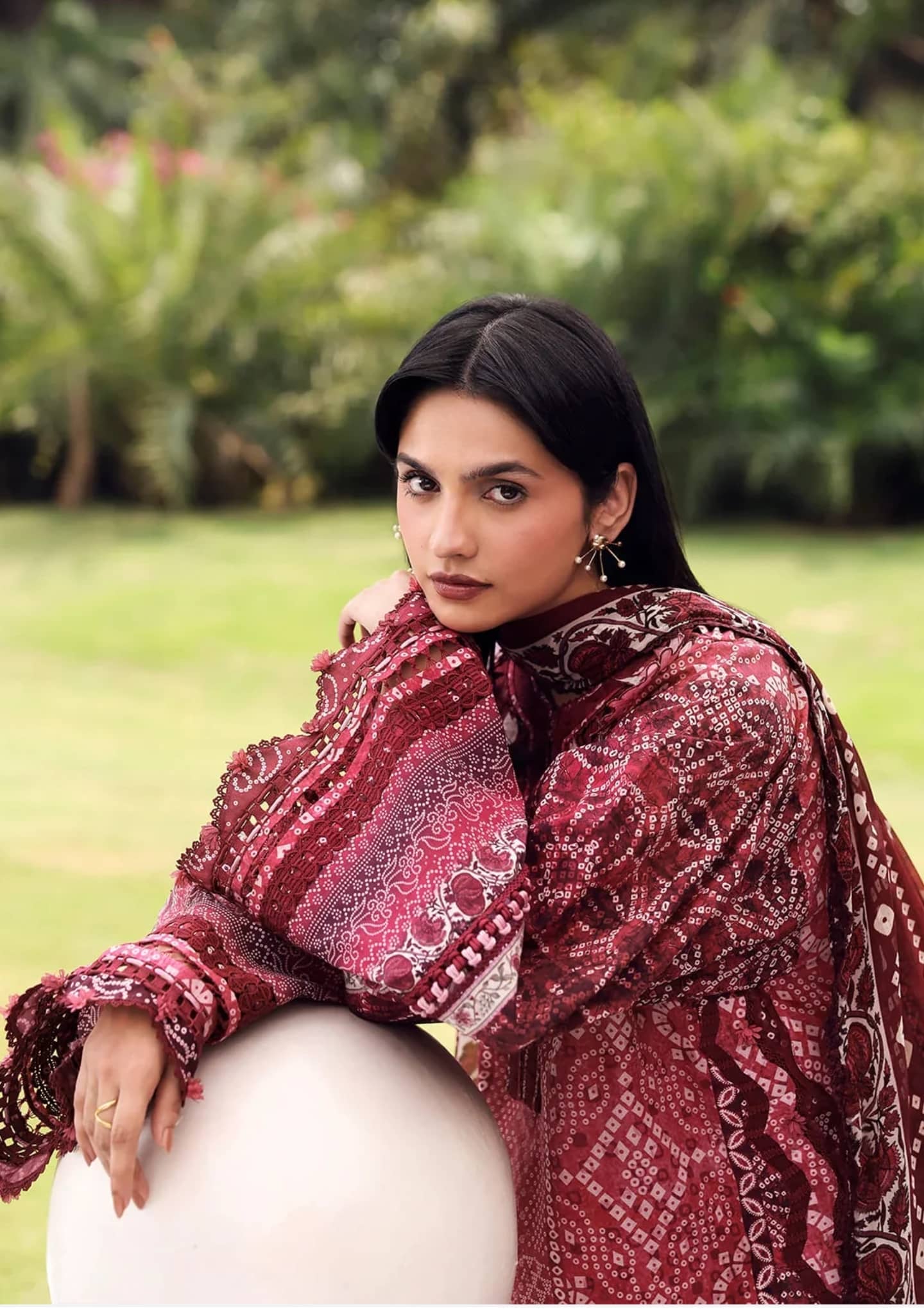Elaf Belladore Prints Voil Dupatta/EPA-5B MONTROSE
