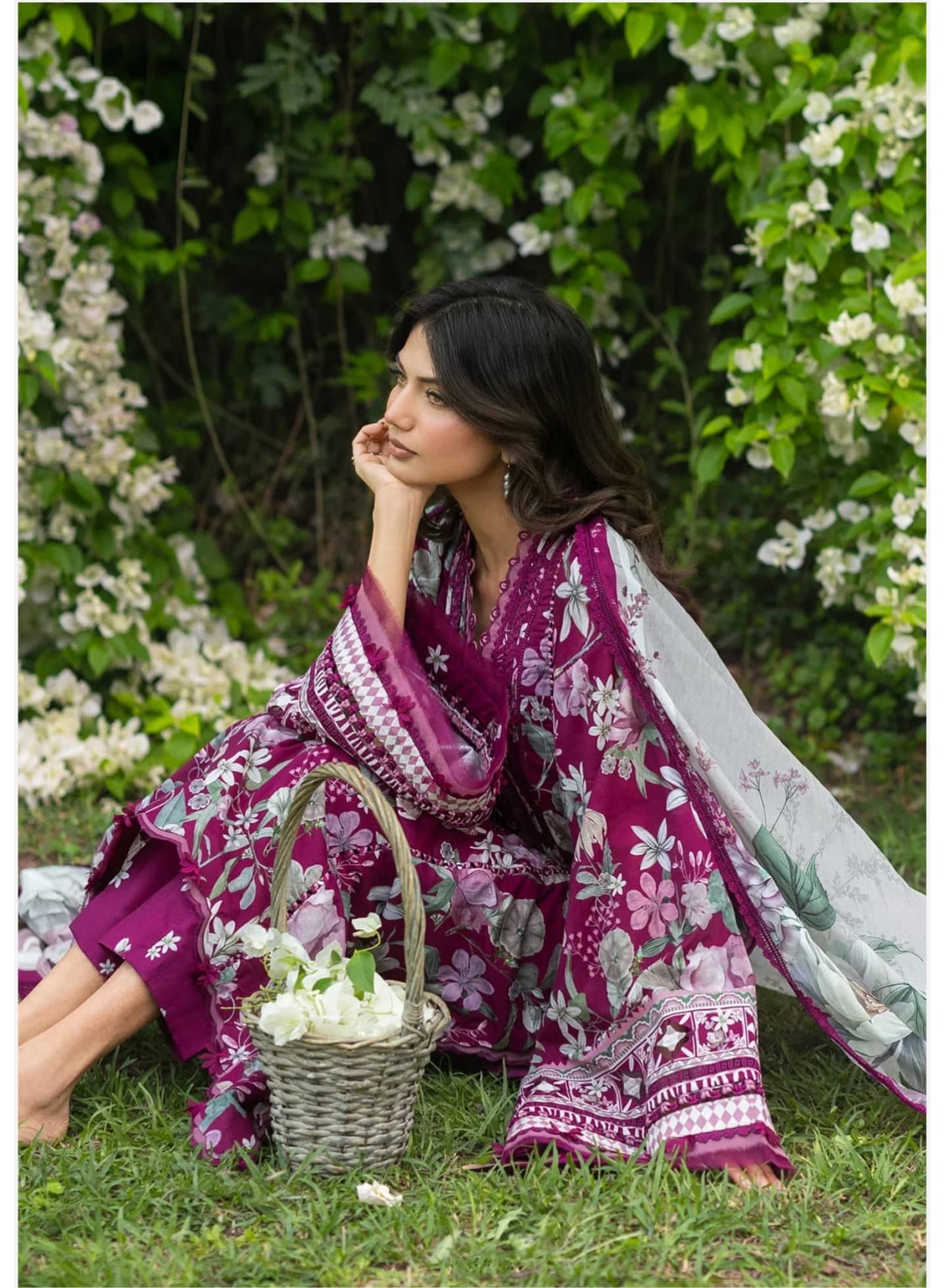 Restocked/Elaf Bridgerton Prints -EPB-4B DOLCE ROSA