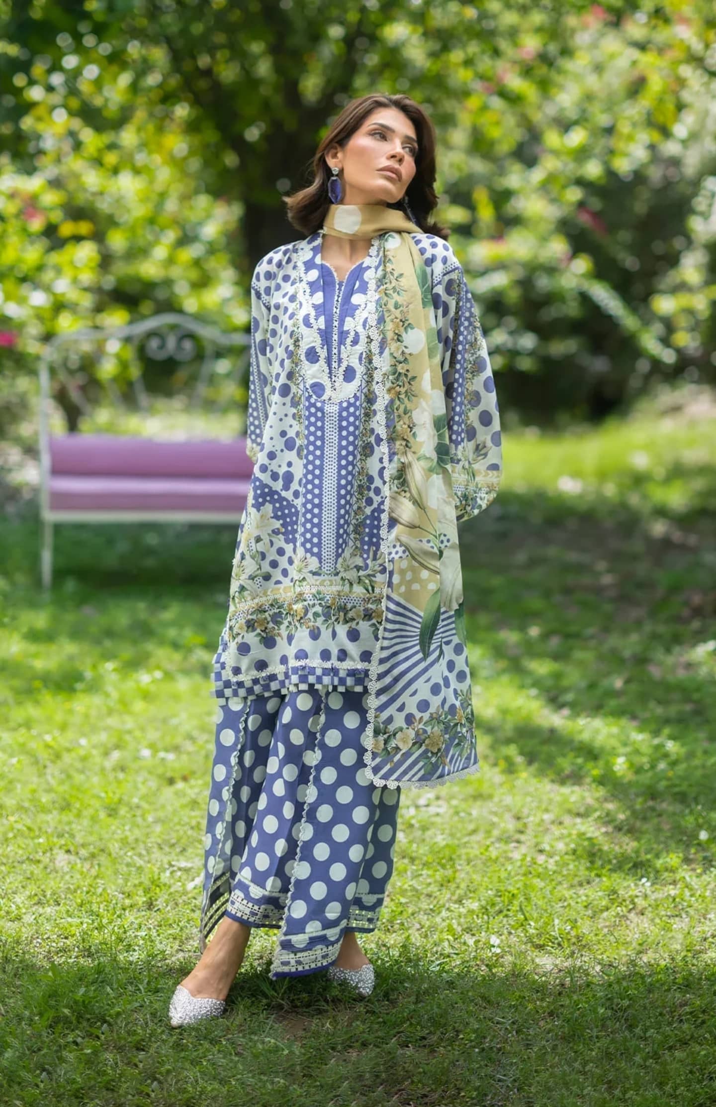 Restocked/Elaf Bridgerton Prints -EPB-5A VIOLETTE