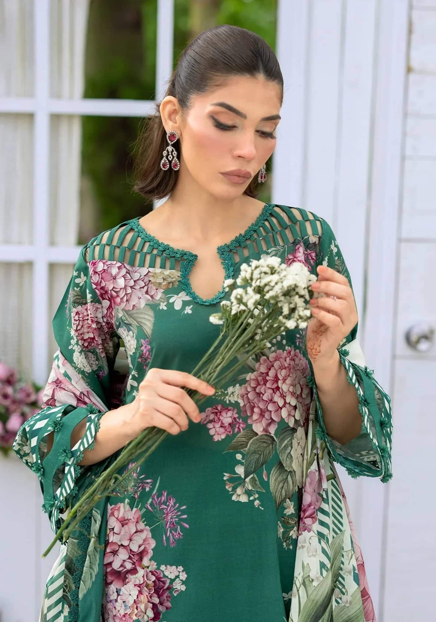 Elaf Bridgerton Prints -EPB-8B MARIN