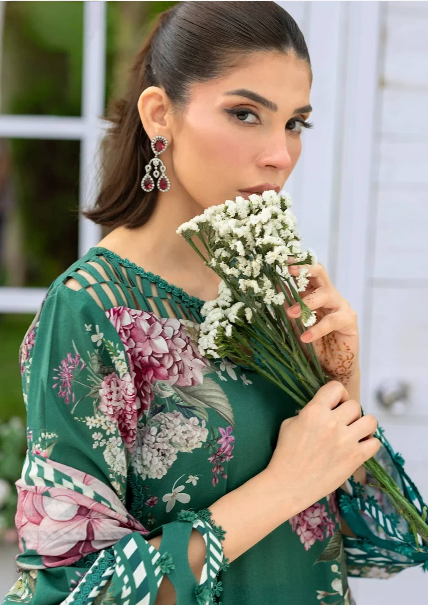 Elaf Bridgerton Prints -EPB-8B MARIN