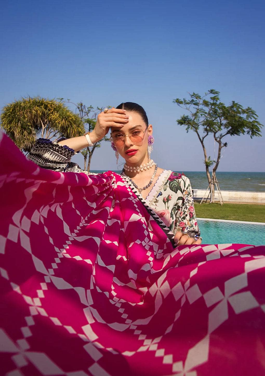 Restocked/Elaf Prints 24 Lawn/6A/Amari Muse