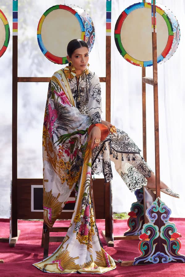 Elan Kashmee Luxury Lawn 26/ZEVARÉ (EL26-07 B)