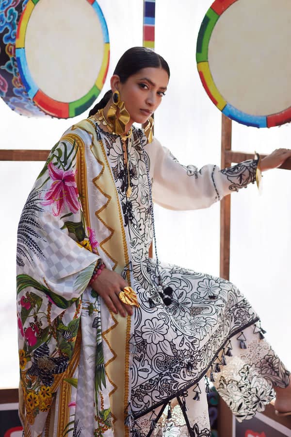 Elan Kashmee Luxury Lawn 26/ZEVARÉ (EL26-07 B)
