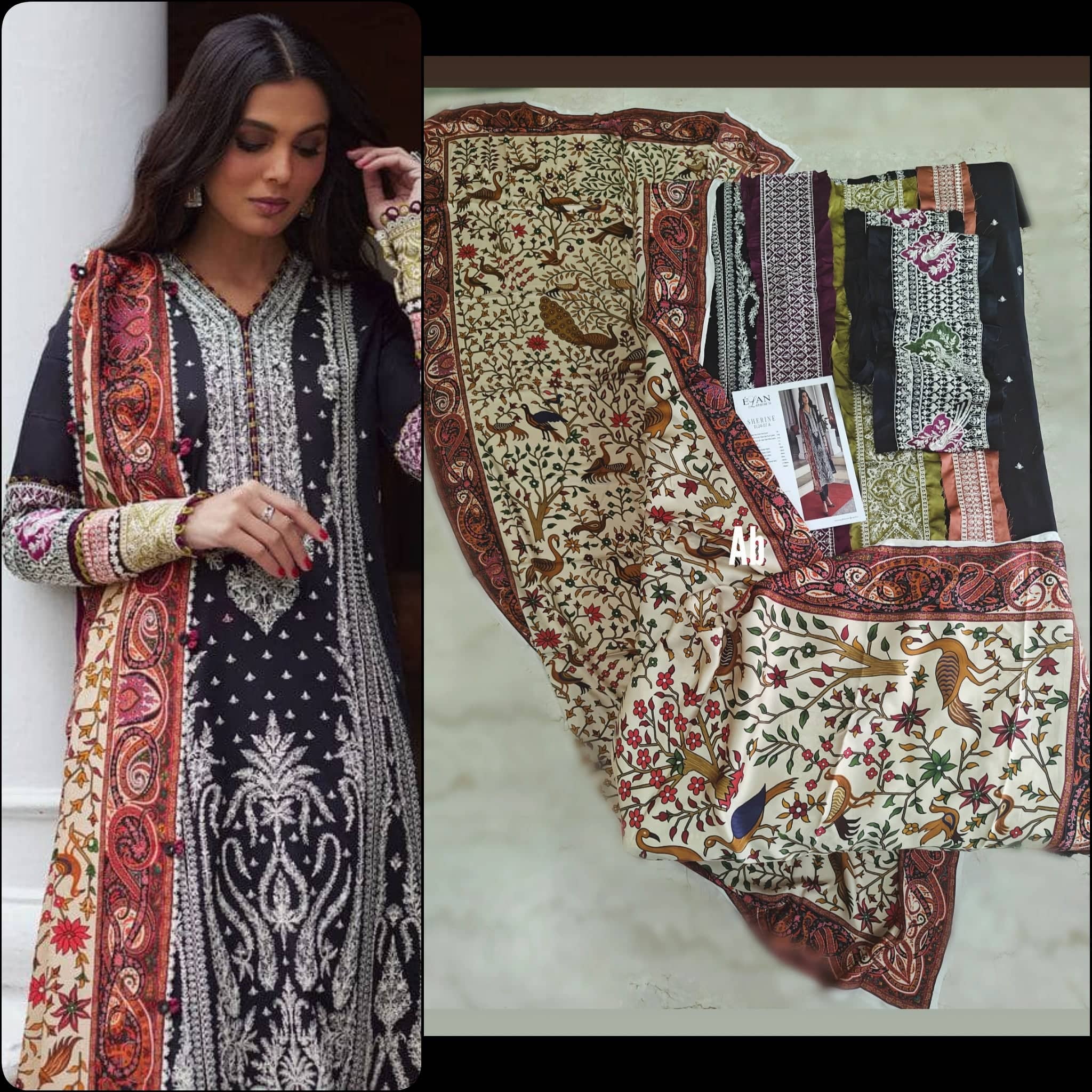 Sale‼️Open Pic/Elan Lawn/SHERINE-07 A