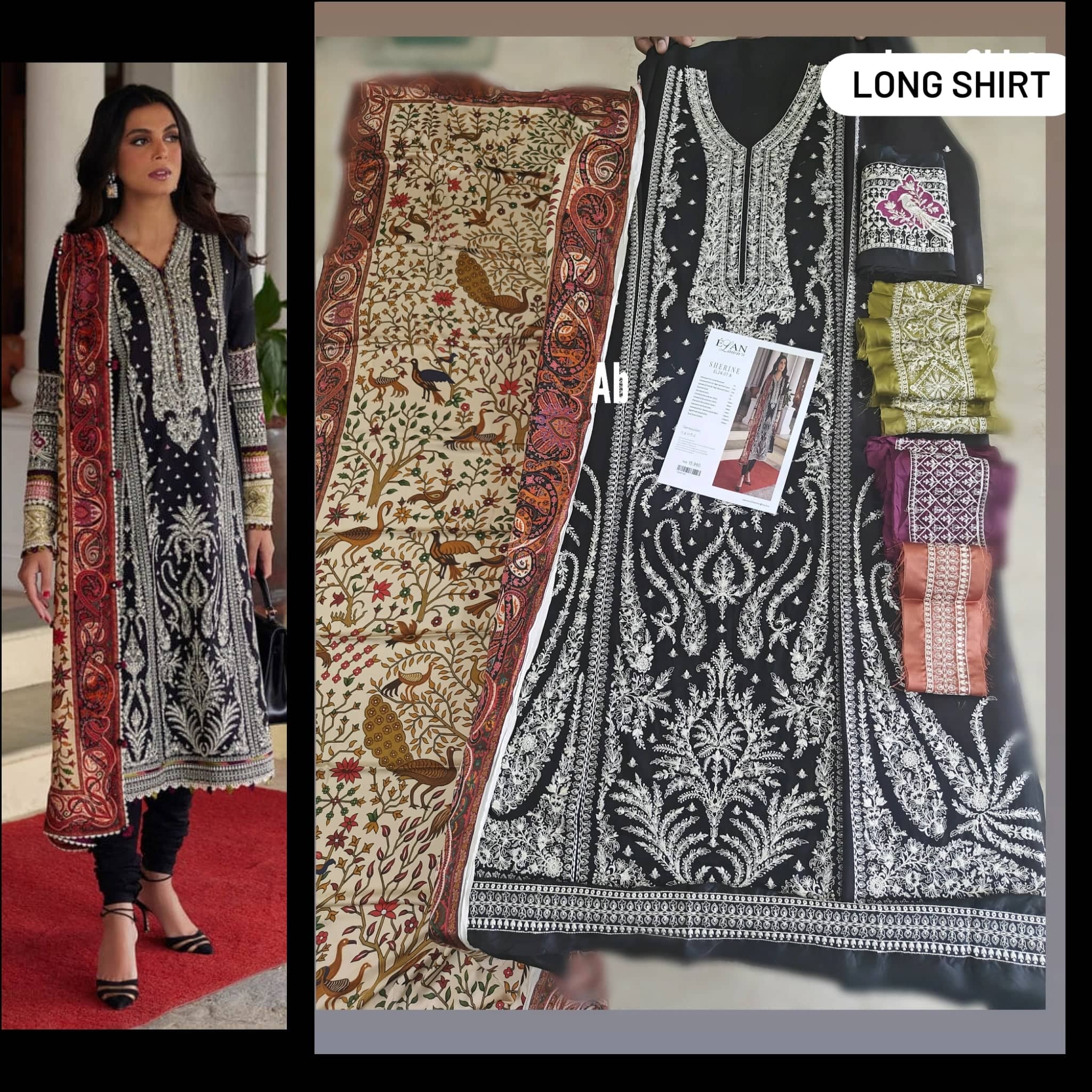 Sale‼️Open Pic/Elan Lawn/SHERINE-07 A