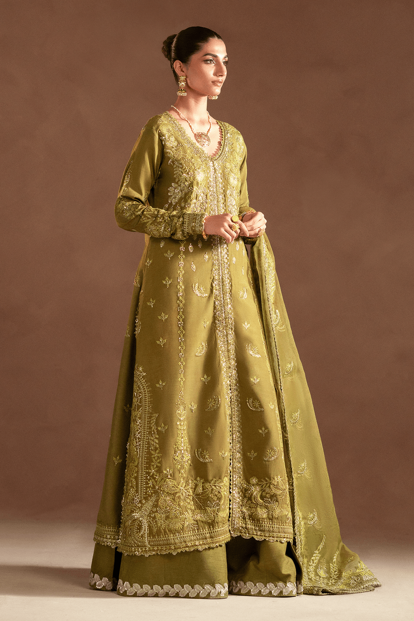 Emaan Adeel Selene Korean Raw Silk/Aurelia