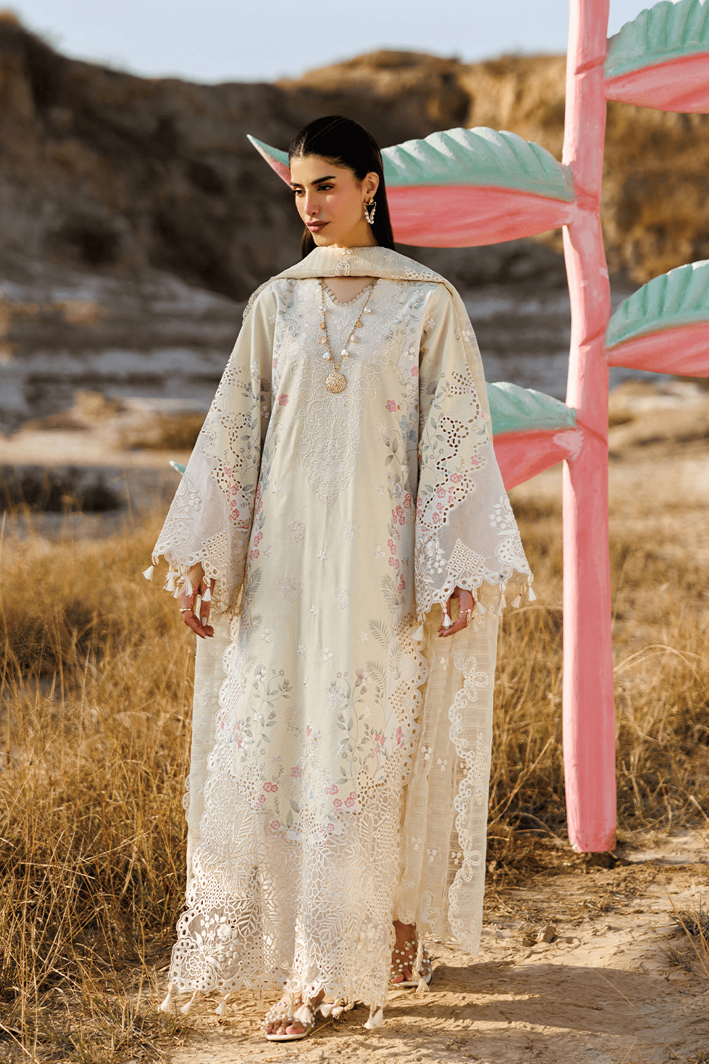 Emaan Adeel Sunlit Groove/Formal Lawn/Blossom Beat