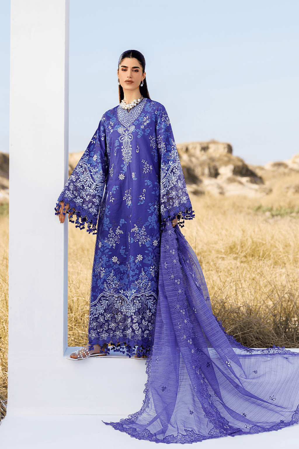 Emaan Adeel Sunlit Groove/Formal Lawn/Petal Pulse