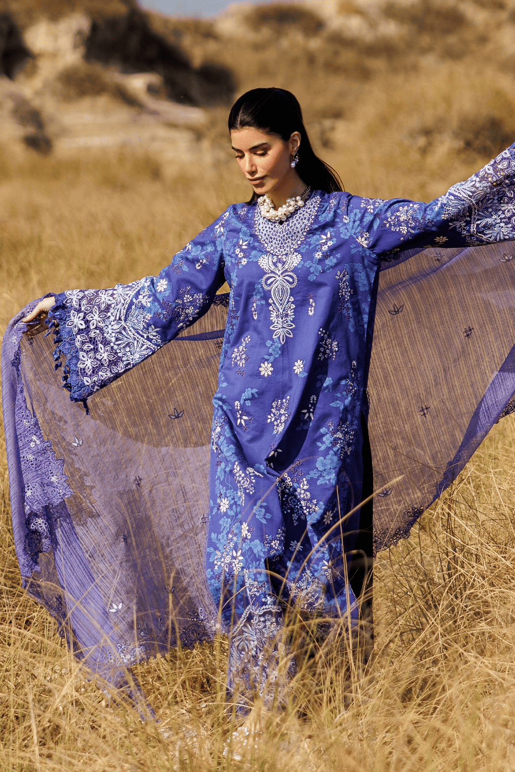 Emaan Adeel Sunlit Groove/Formal Lawn/Petal Pulse