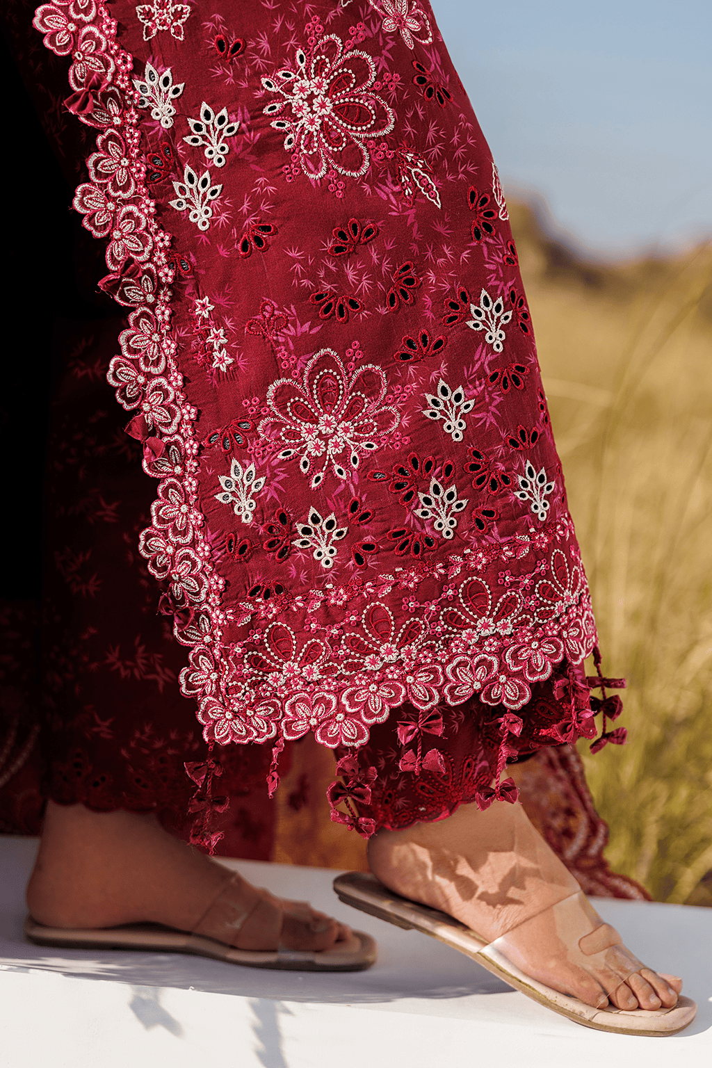 Emaan Adeel Sunlit Groove/Formal Lawn/Radiant Rose