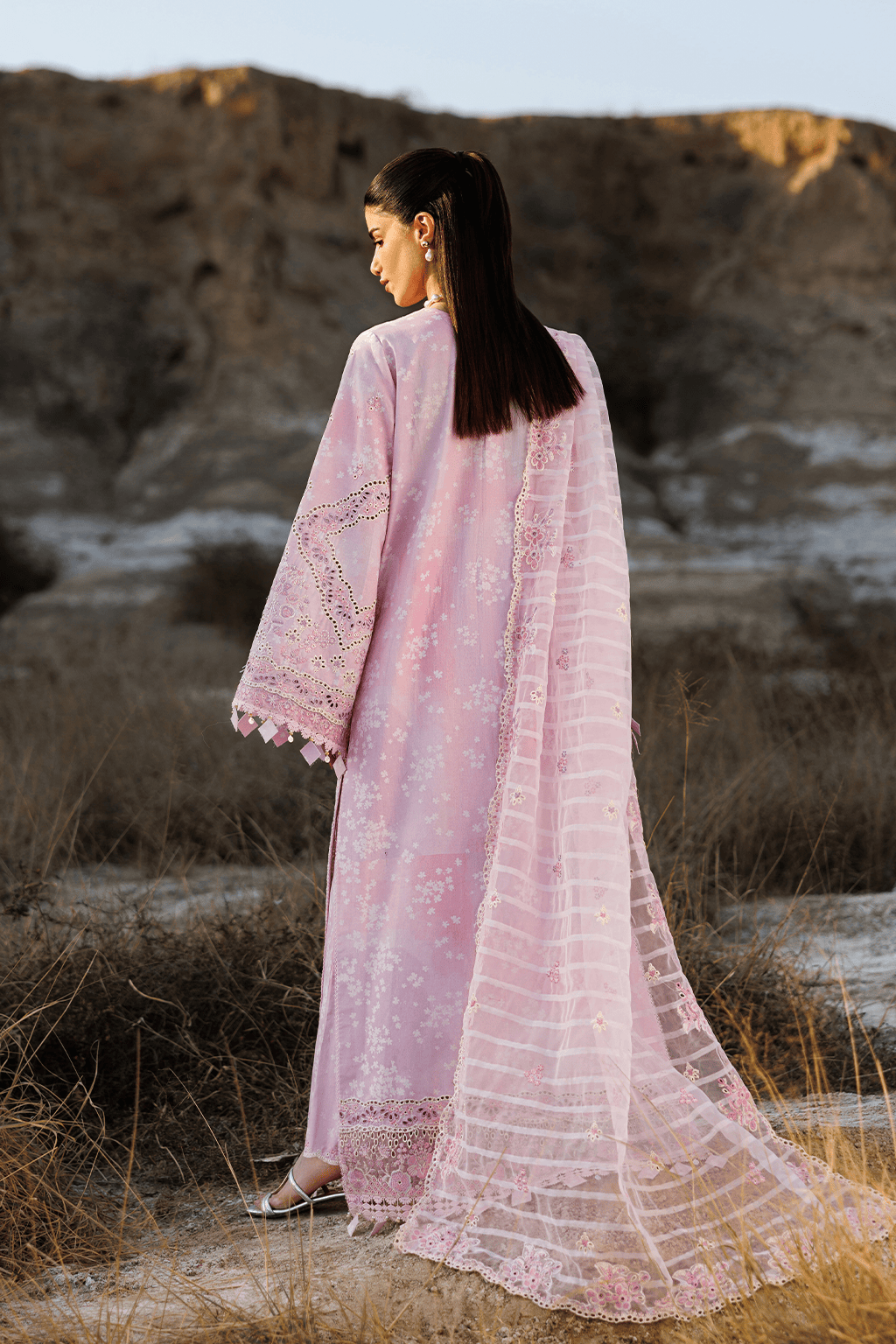 Emaan Adeel Sunlit Groove/Formal Lawn/Summer Sorbet
