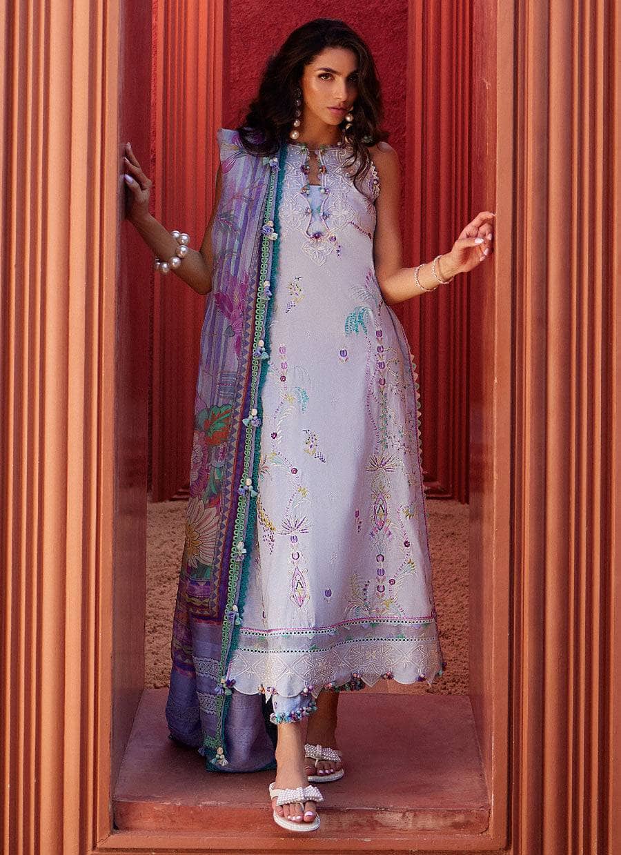 Farah Talib Aziz Lawn Pakistani Suits Farah Talib Aziz Suay/Calista Wedgewood