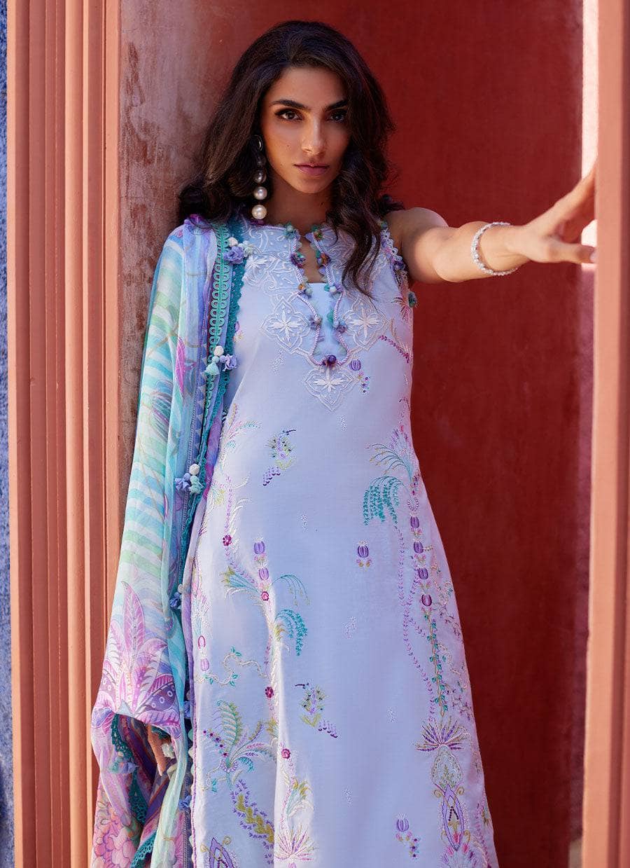 Farah Talib Aziz Lawn Pakistani Suits Farah Talib Aziz Suay/Calista Wedgewood