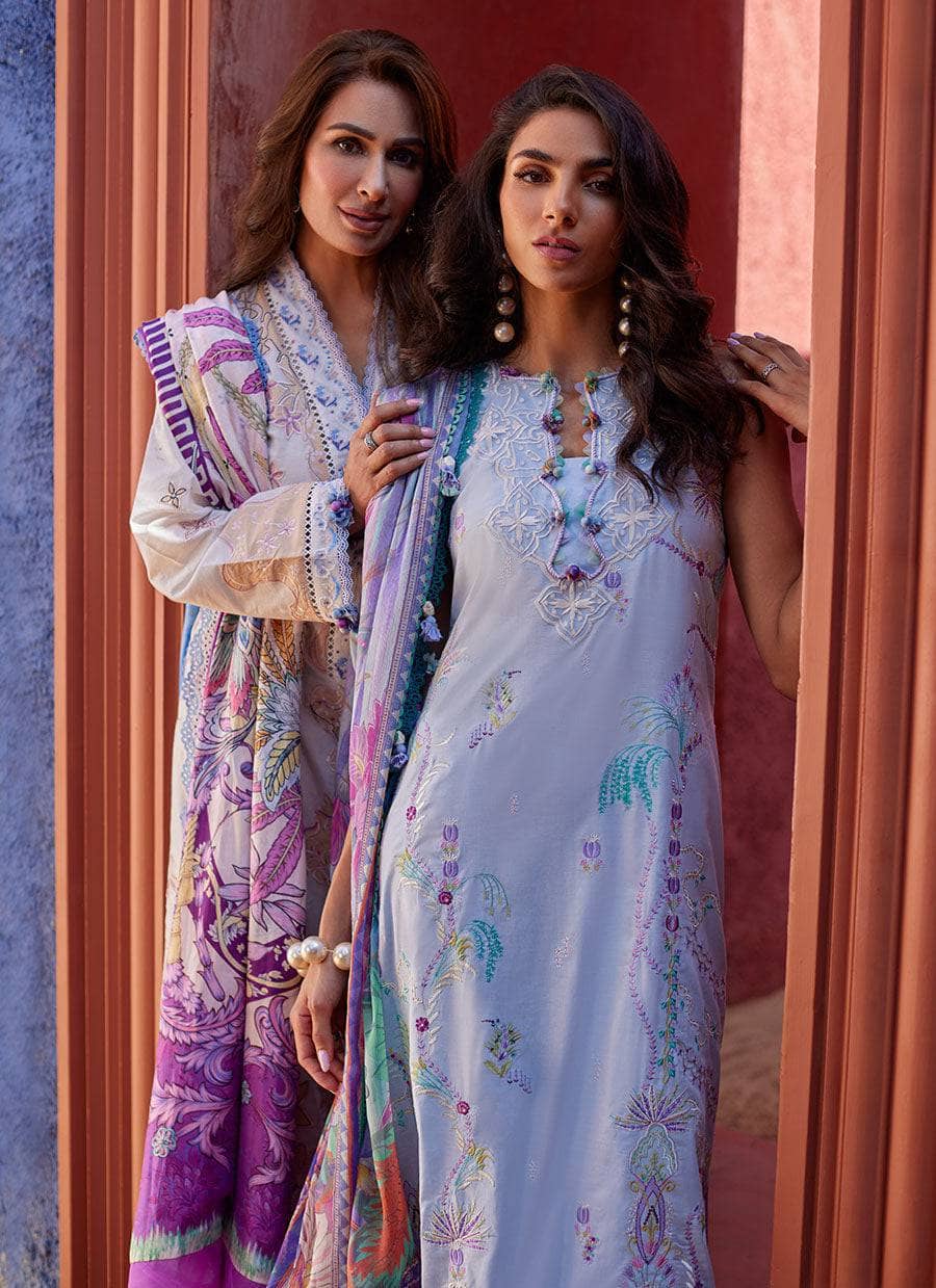 Farah Talib Aziz Lawn Pakistani Suits Farah Talib Aziz Suay/Calista Wedgewood