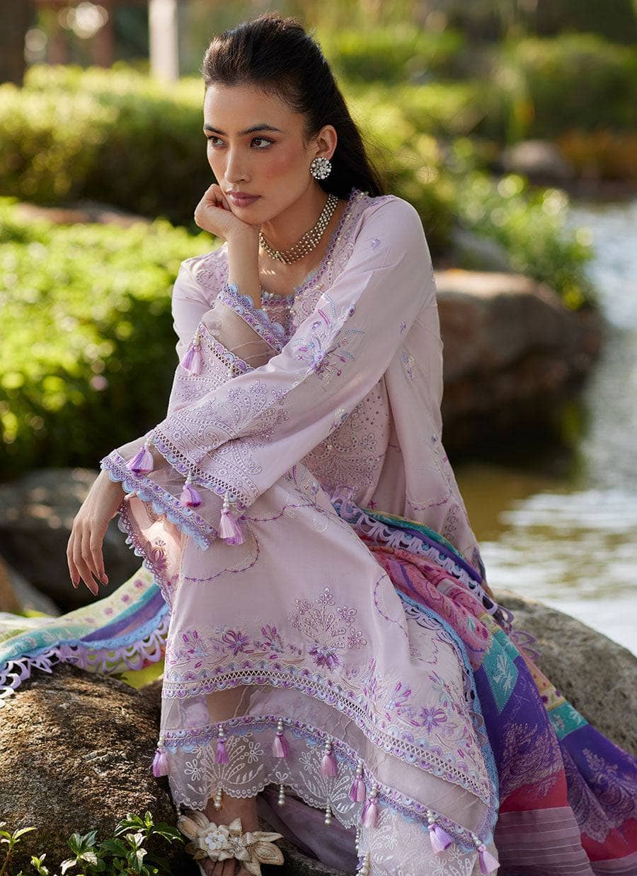 Farah Talib Aziz Lawn Pakistani Suits Restocked/Farah Talib Aziz Suay/IZUMI PINK