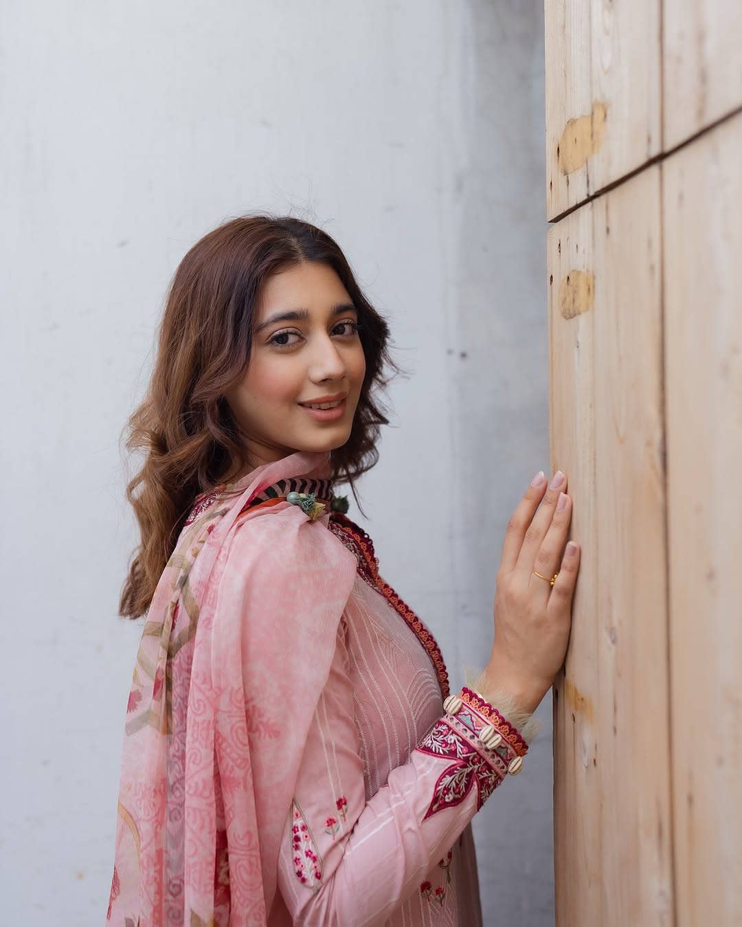 Spotted in Farah Talib Aziz Lawn 25/Pricsilla Tea Pink