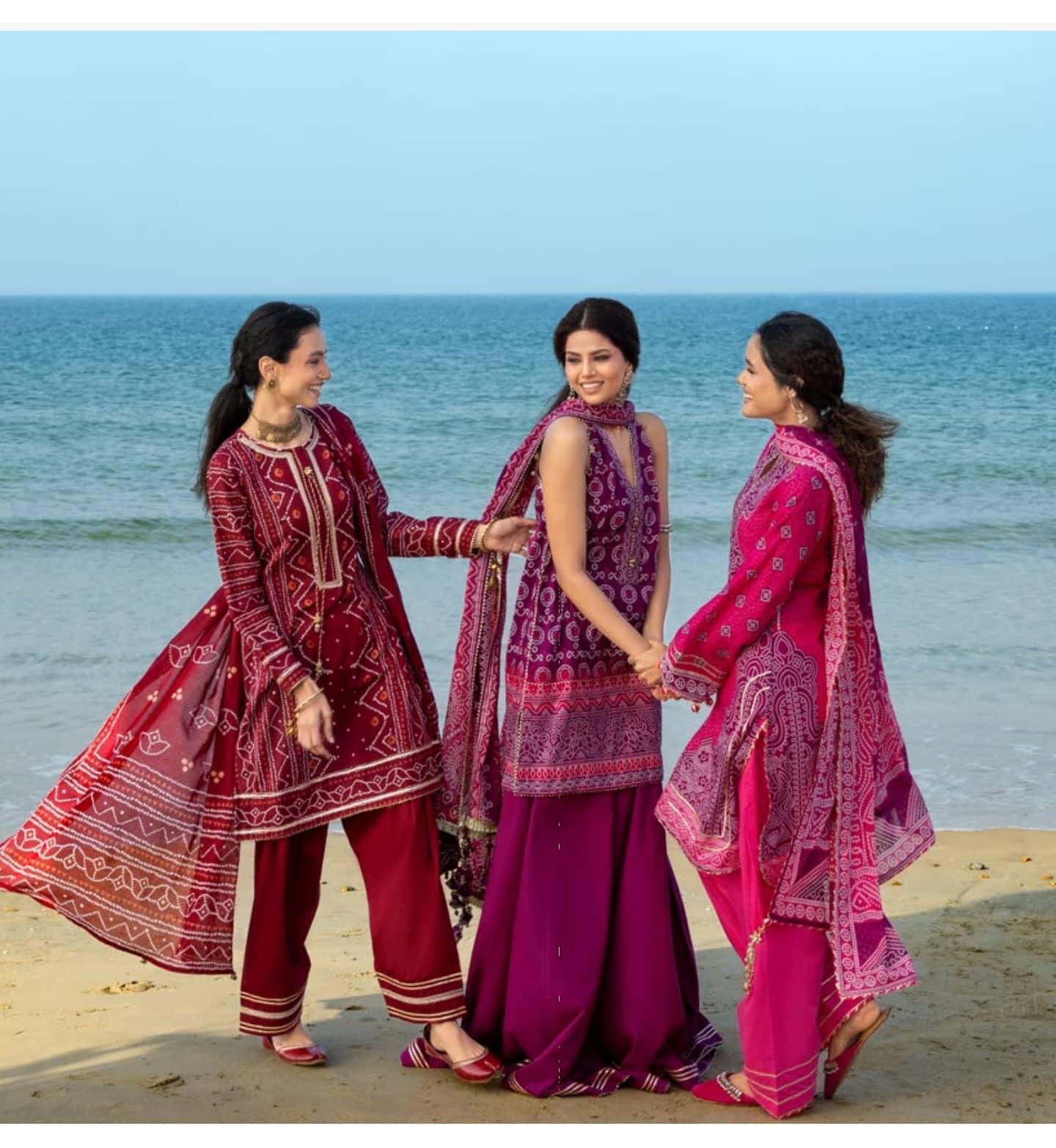 Gul Ahmed Chunari Lawn 26/CL 52180B