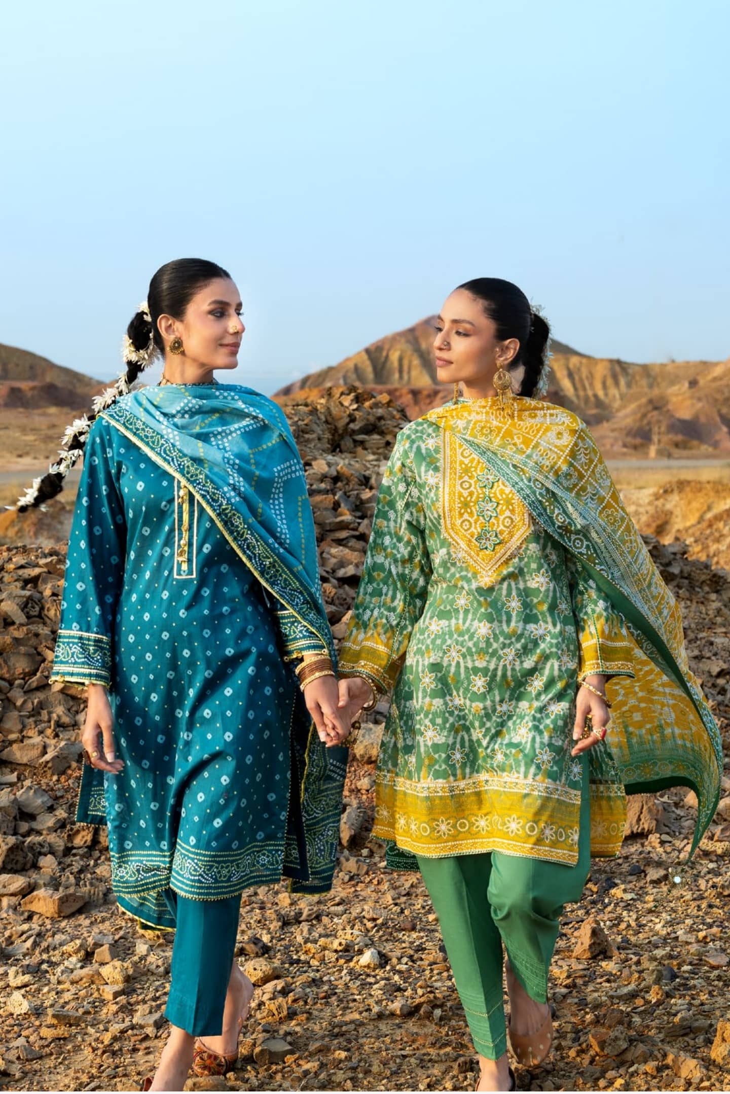 Gul Ahmed Chunari Lawn 26/Cl 62022B