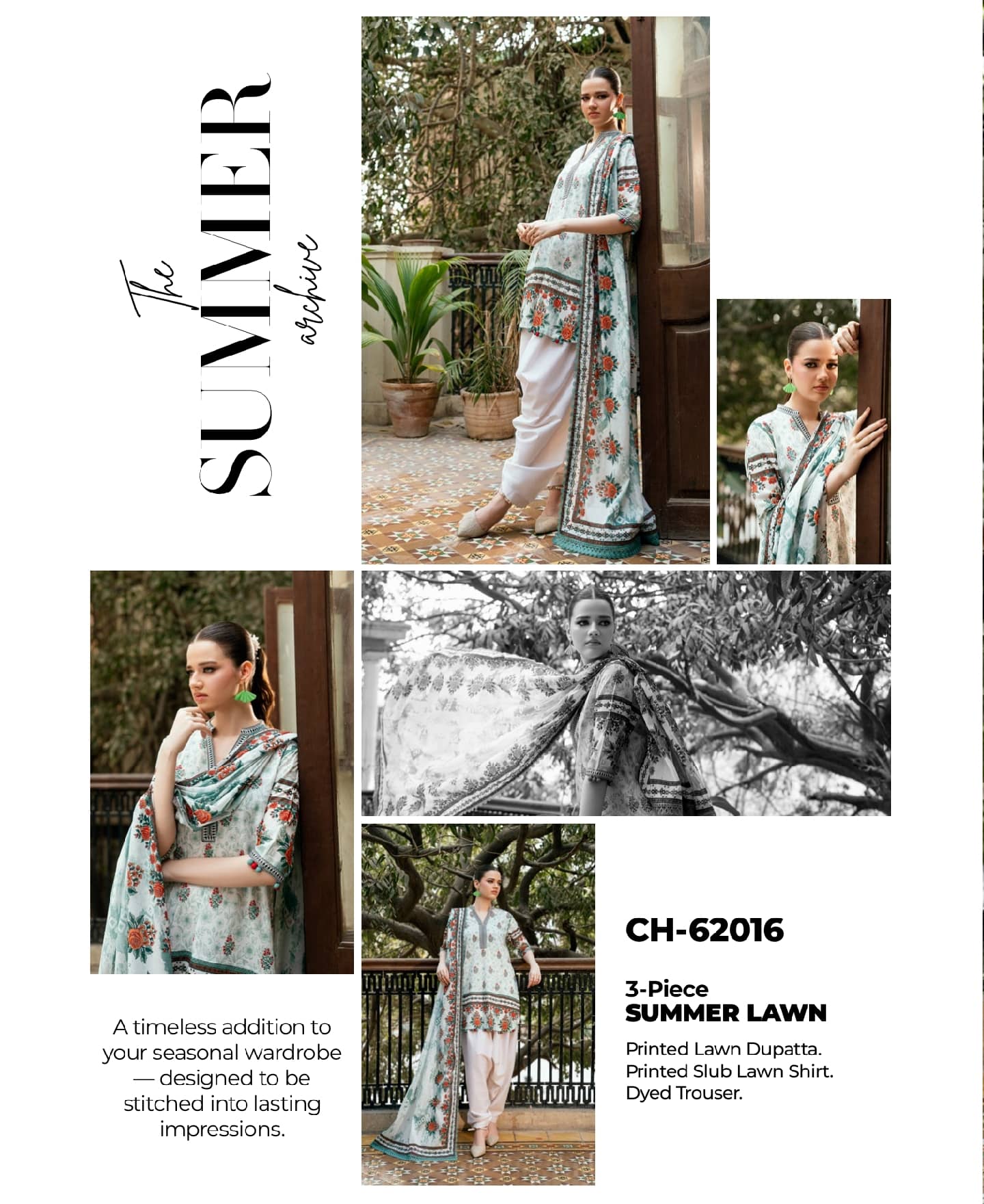 Gul Ahmed Desert Rose Lawn 26/CH62014