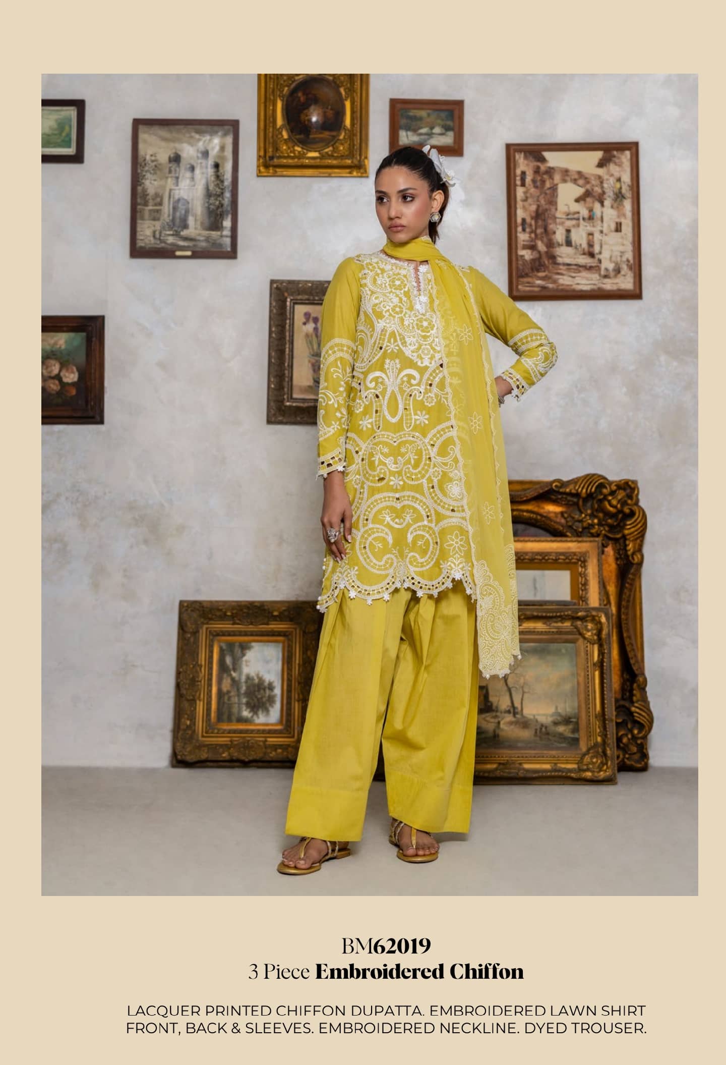 Restocked/Gul Ahmed Freesia Lawn 26/BM62019