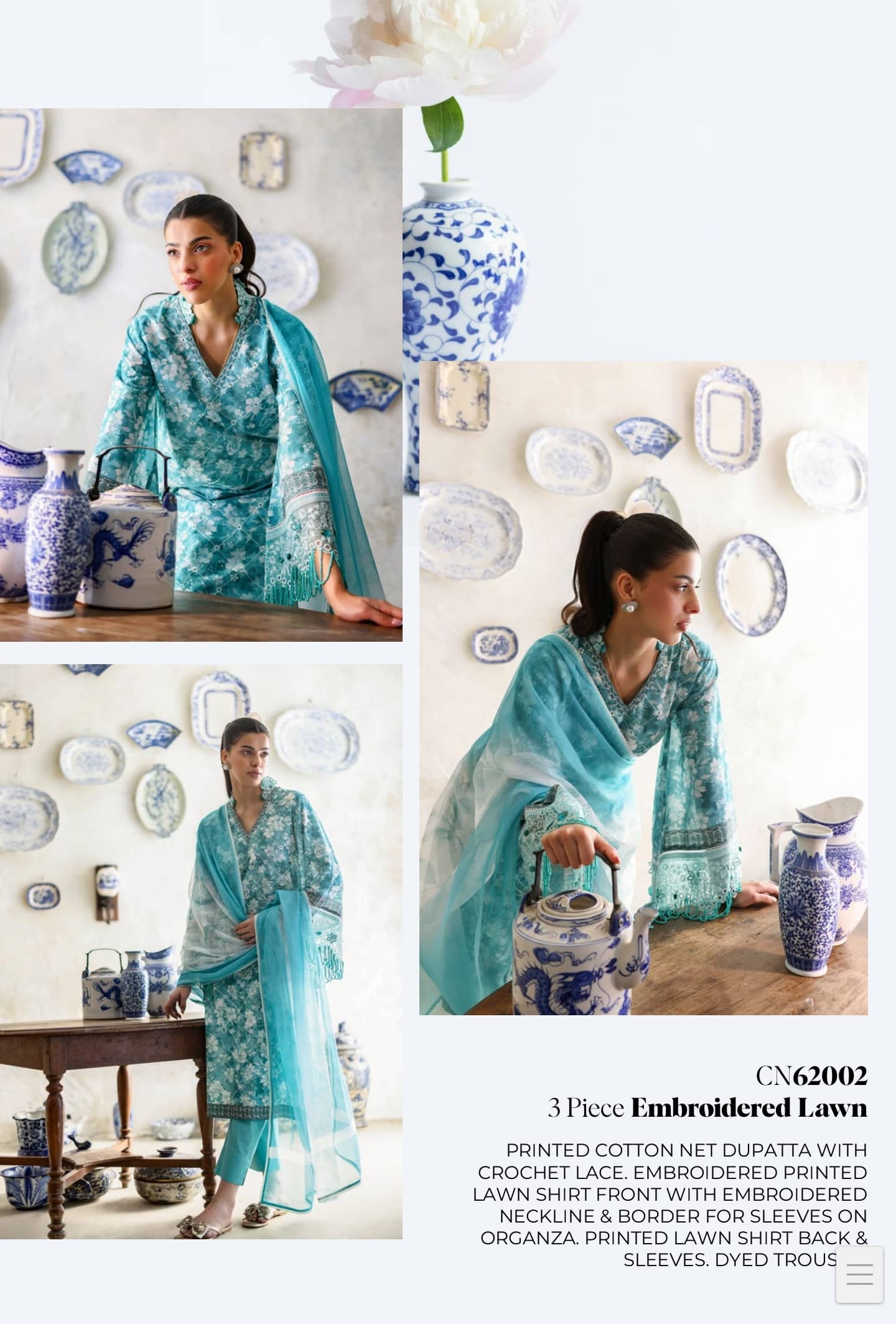 Gul Ahmed Freesia Lawn 26/CN62002