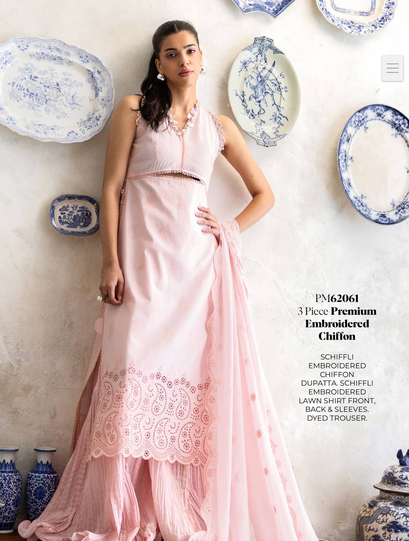 Gul Ahmed Freesia Lawn 26/PM62061