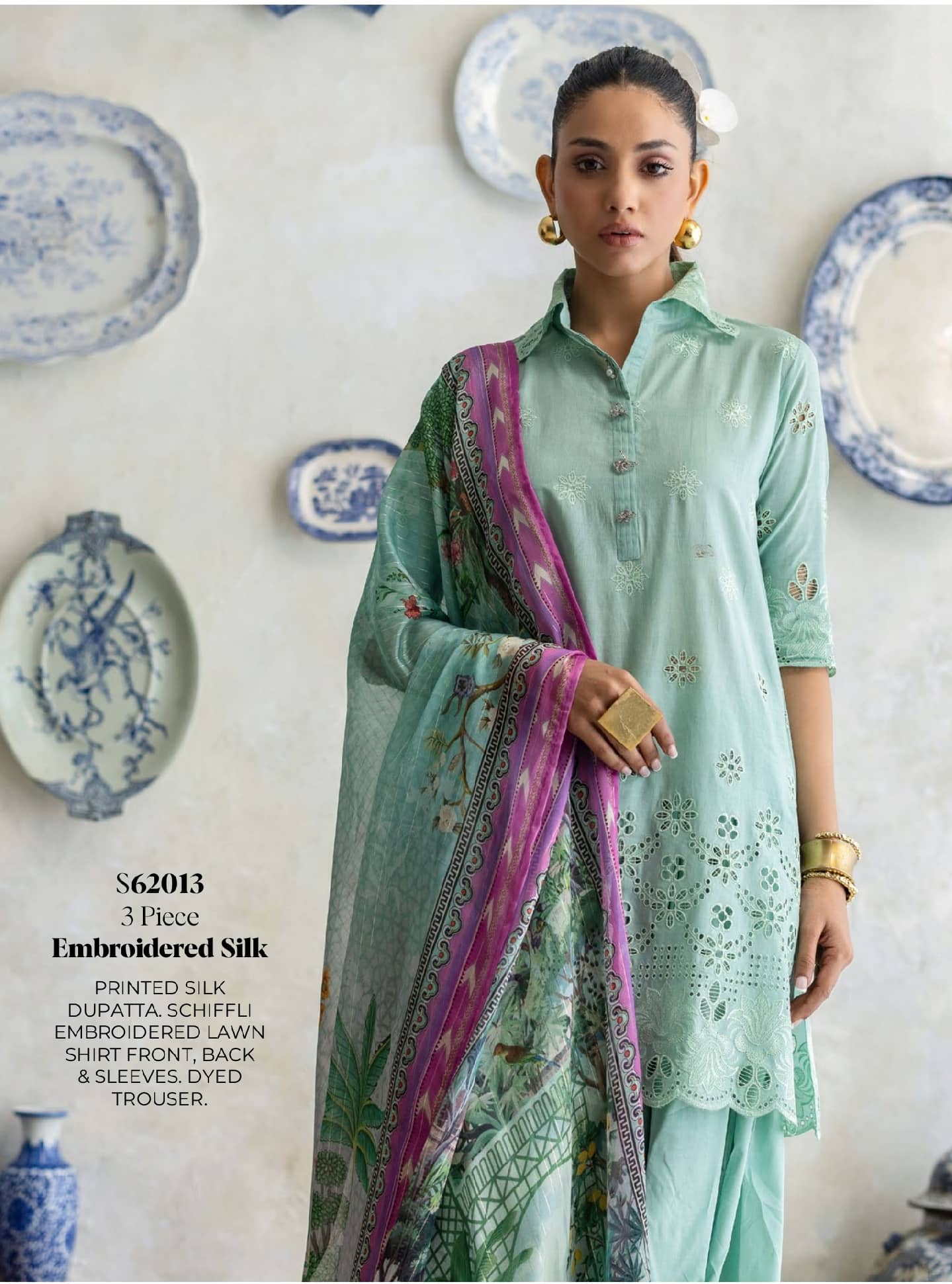 Gul Ahmed Freesia Lawn 26/S62013