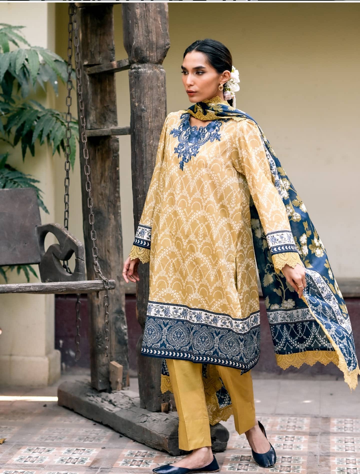 Gul Ahmed Rangon Ka Angan/CL52536