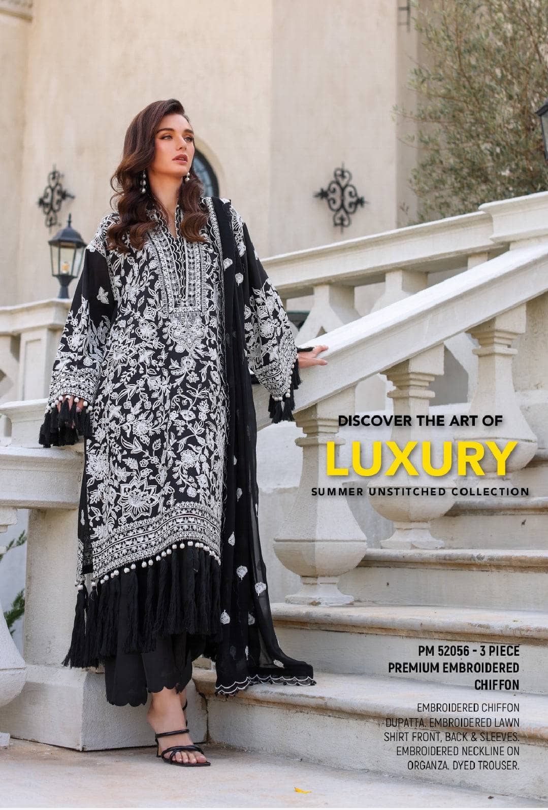 Gul Ahmed Joy of Summer Lawn Pakistani Suits Restocked/Gul Ahmed Joy of Summer 25/PM 52056