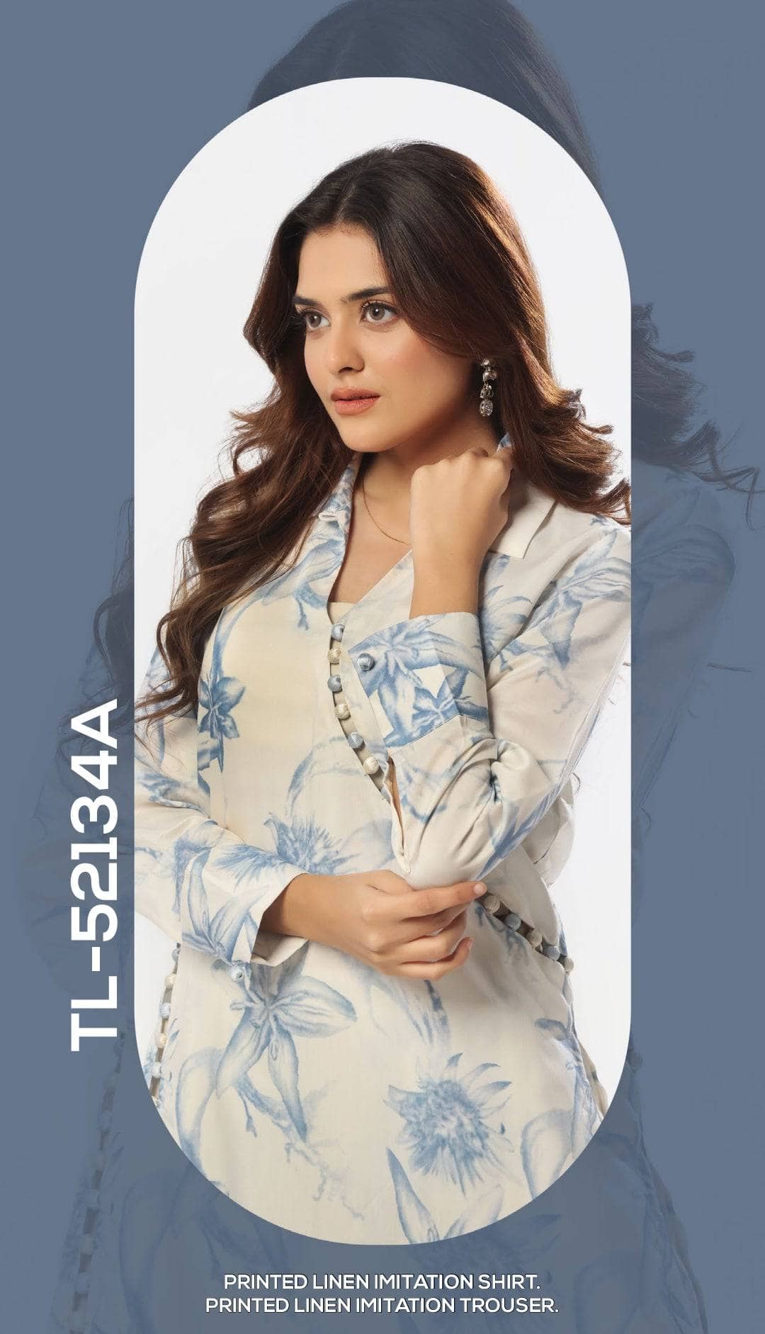 Gul Ahmed Spring Summer 25/TL 52134A/Shirt Bottom Set