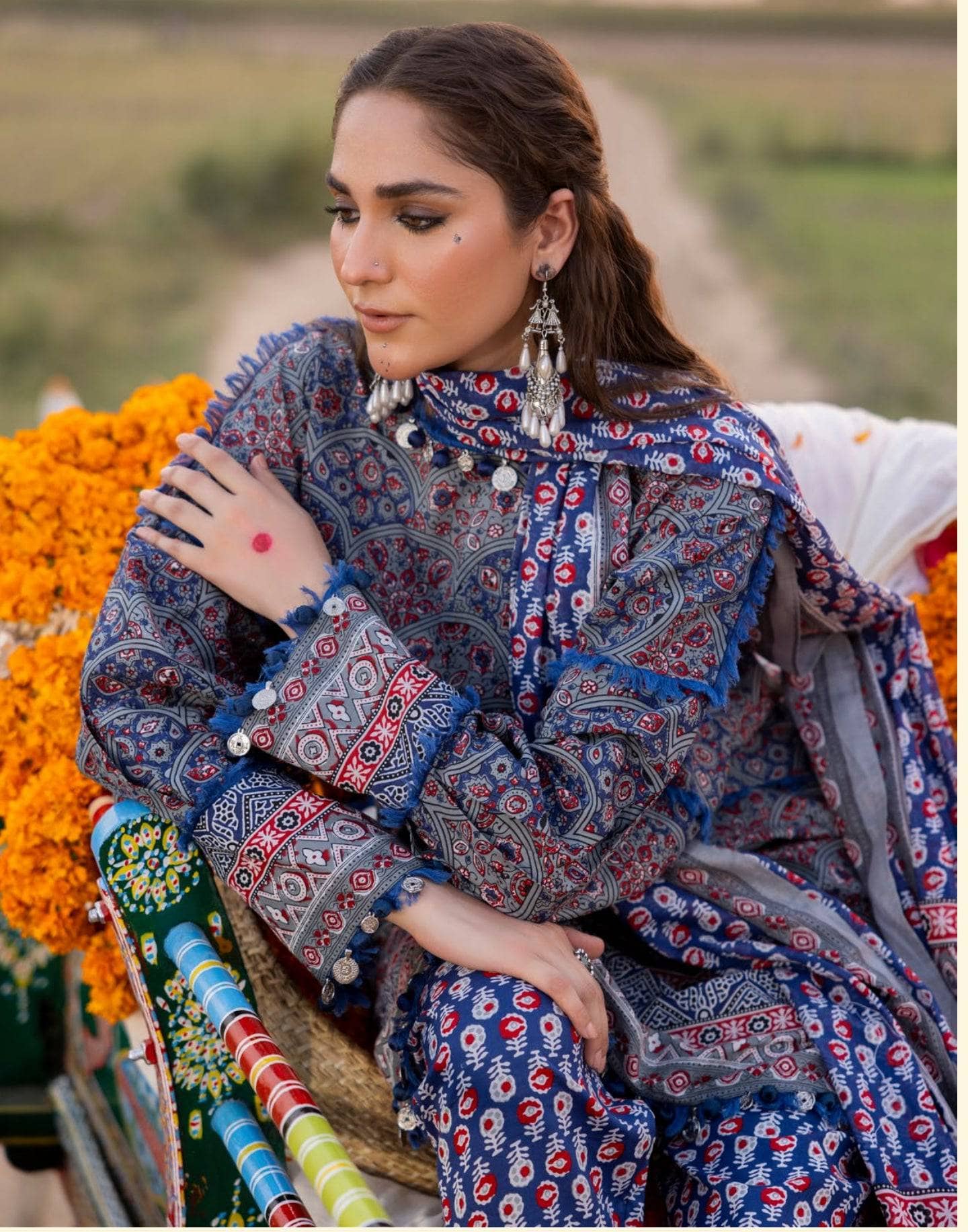 Gul Ahmed Ajrak Collection 25/CL52632