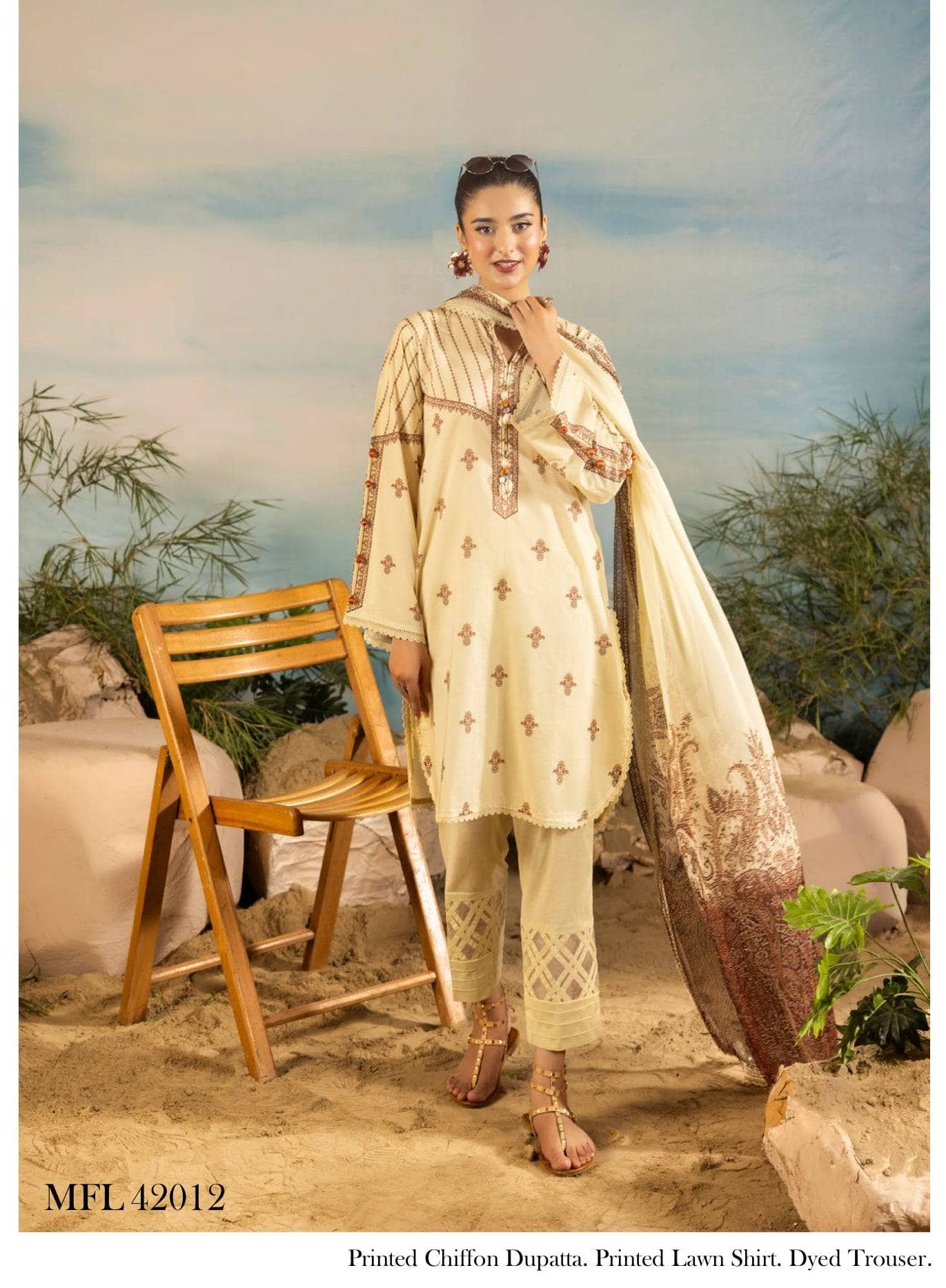 Gul Ahmed Malmal Collection/ML 520