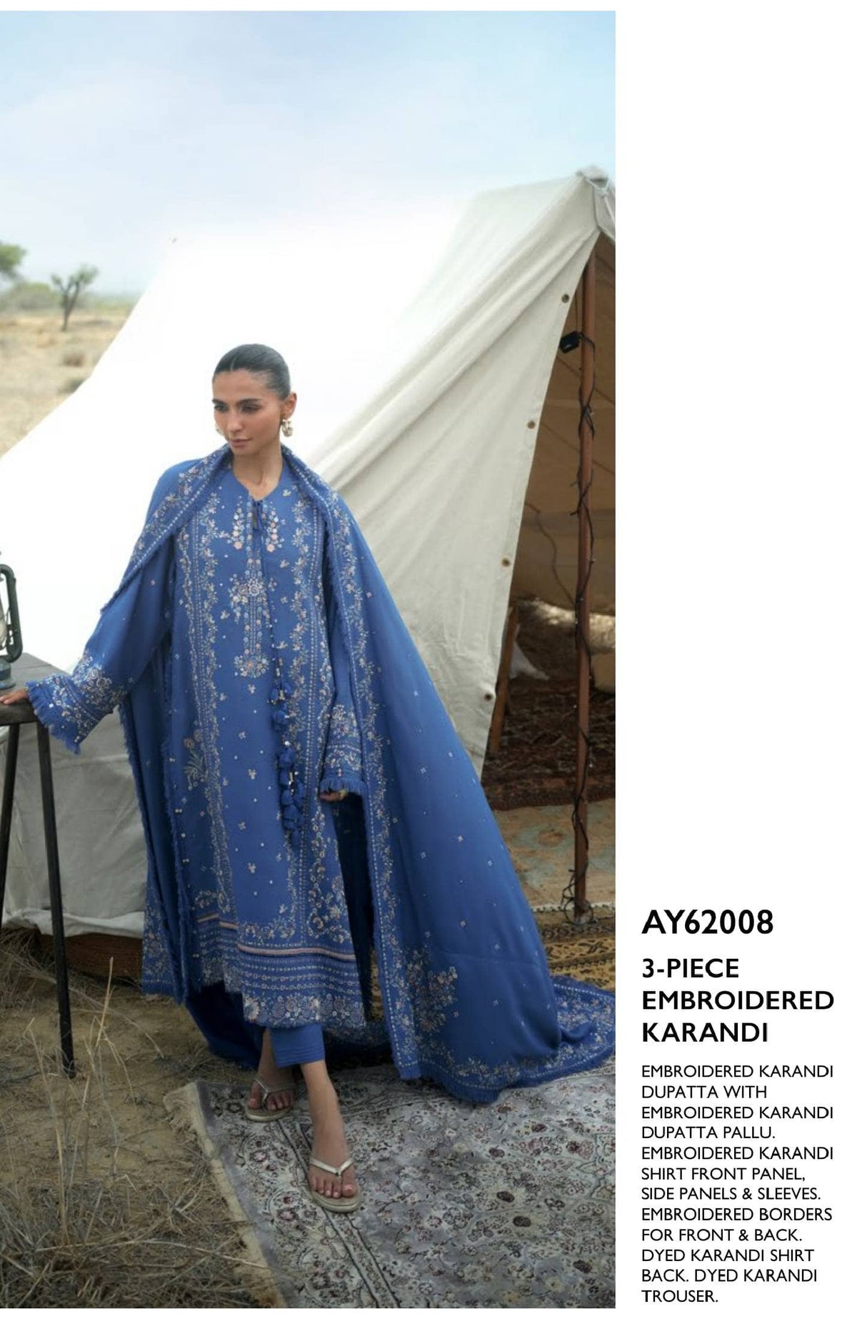 Gul Ahmed Charm Of Winter/Karandi/AY 62008