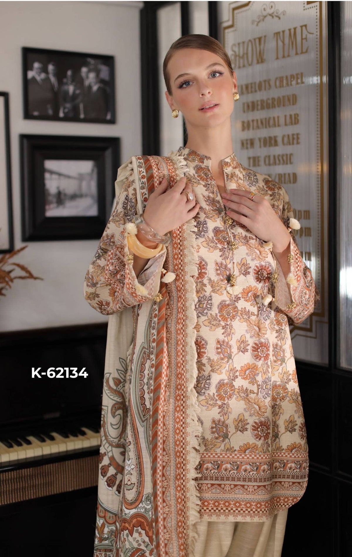 Gul Ahmed Winter Diaries/K 62134