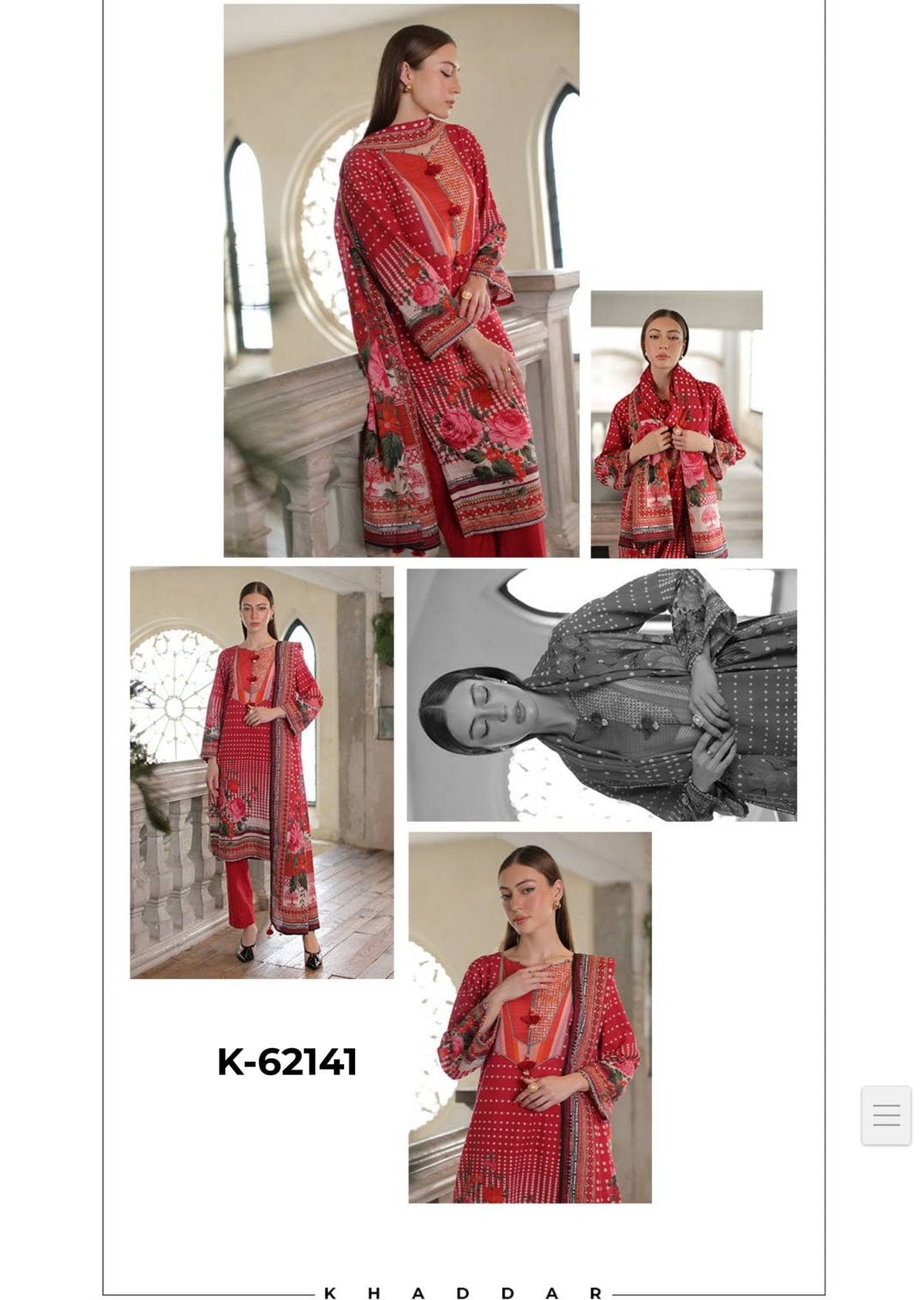 Gul Ahmed Winter Diaries/K 62141