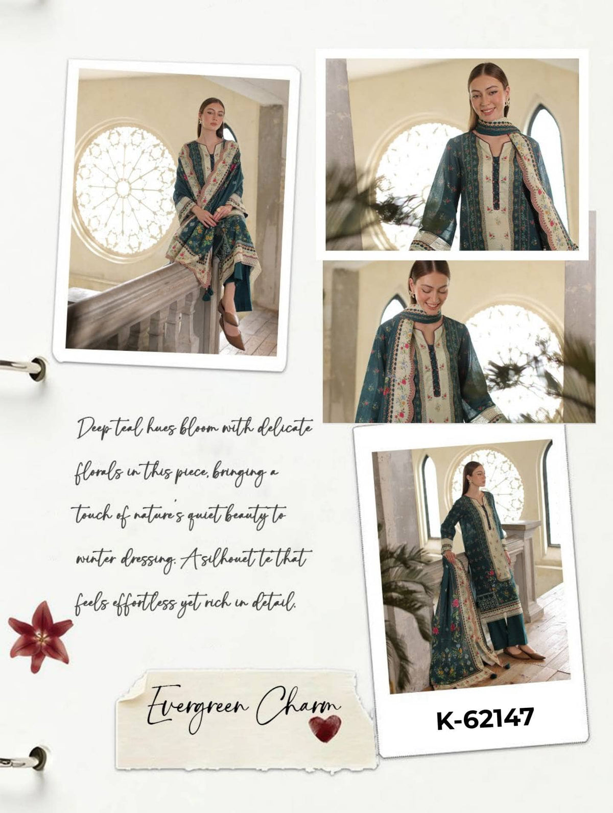 Gul Ahmed Winter Diaries/K 62147