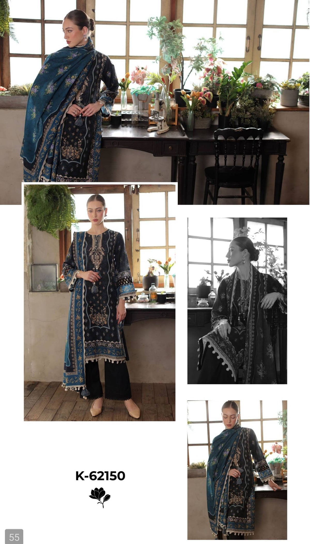 Gul Ahmed Winter Diaries/K 62150