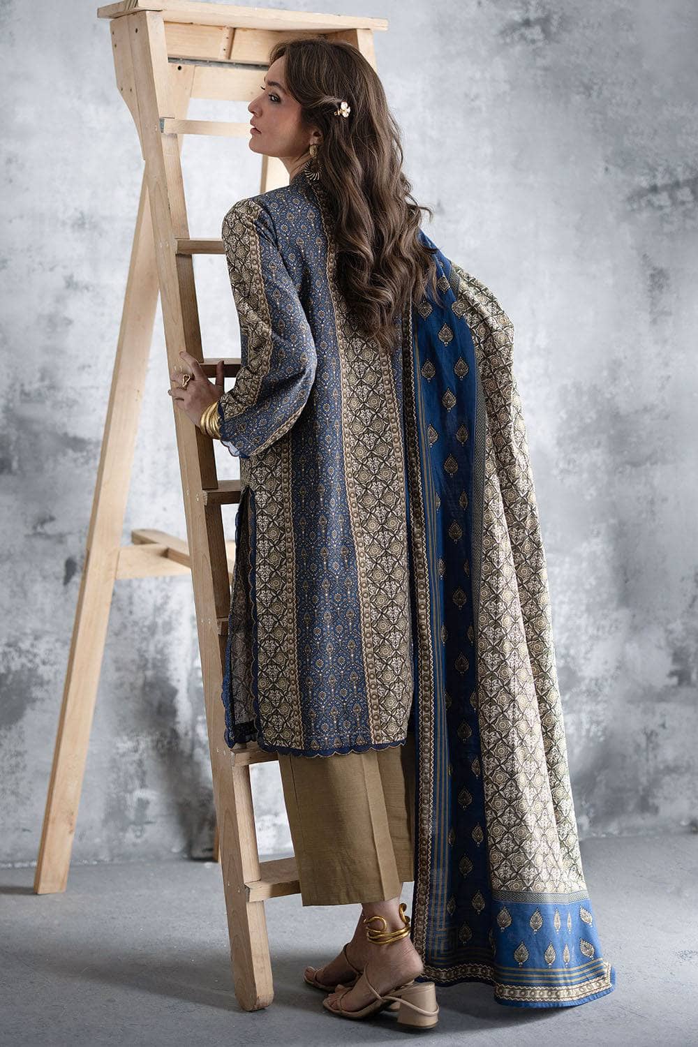 Gul Ahmed Winter Story/Khaddar/K 52002