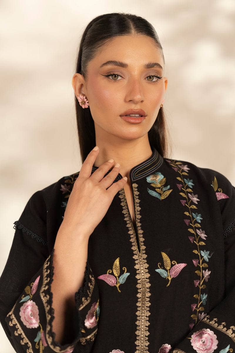 Al Karam Winter 25/RTS | SHIRT, TROUSER/Khaddar
