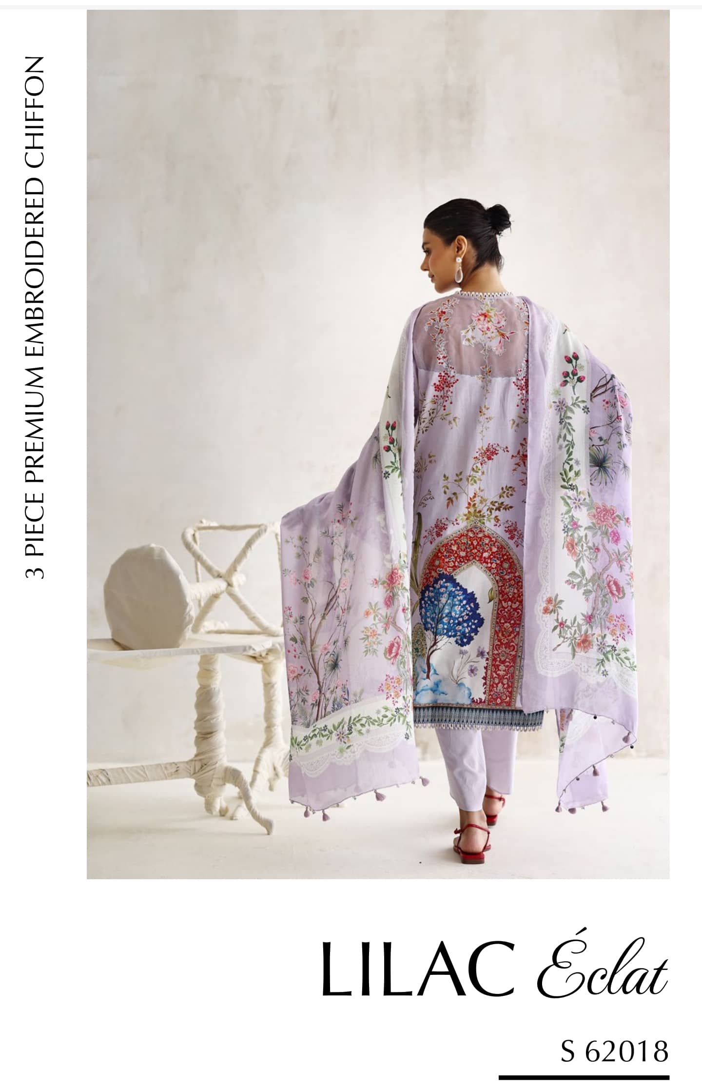 Gul Ahmed Luxe Summer/Lilac Eclat/S62018