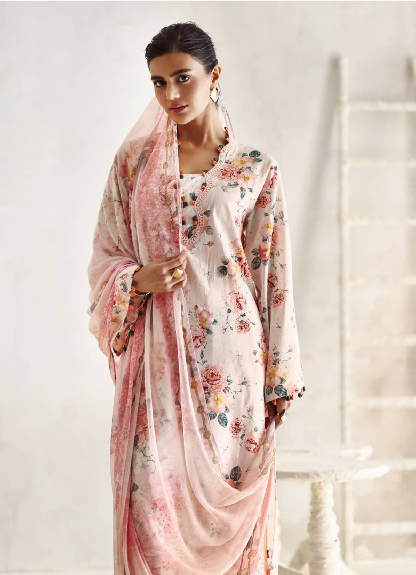 Gul Ahmed Luxe Summer/Pivione Rosie/BM62044