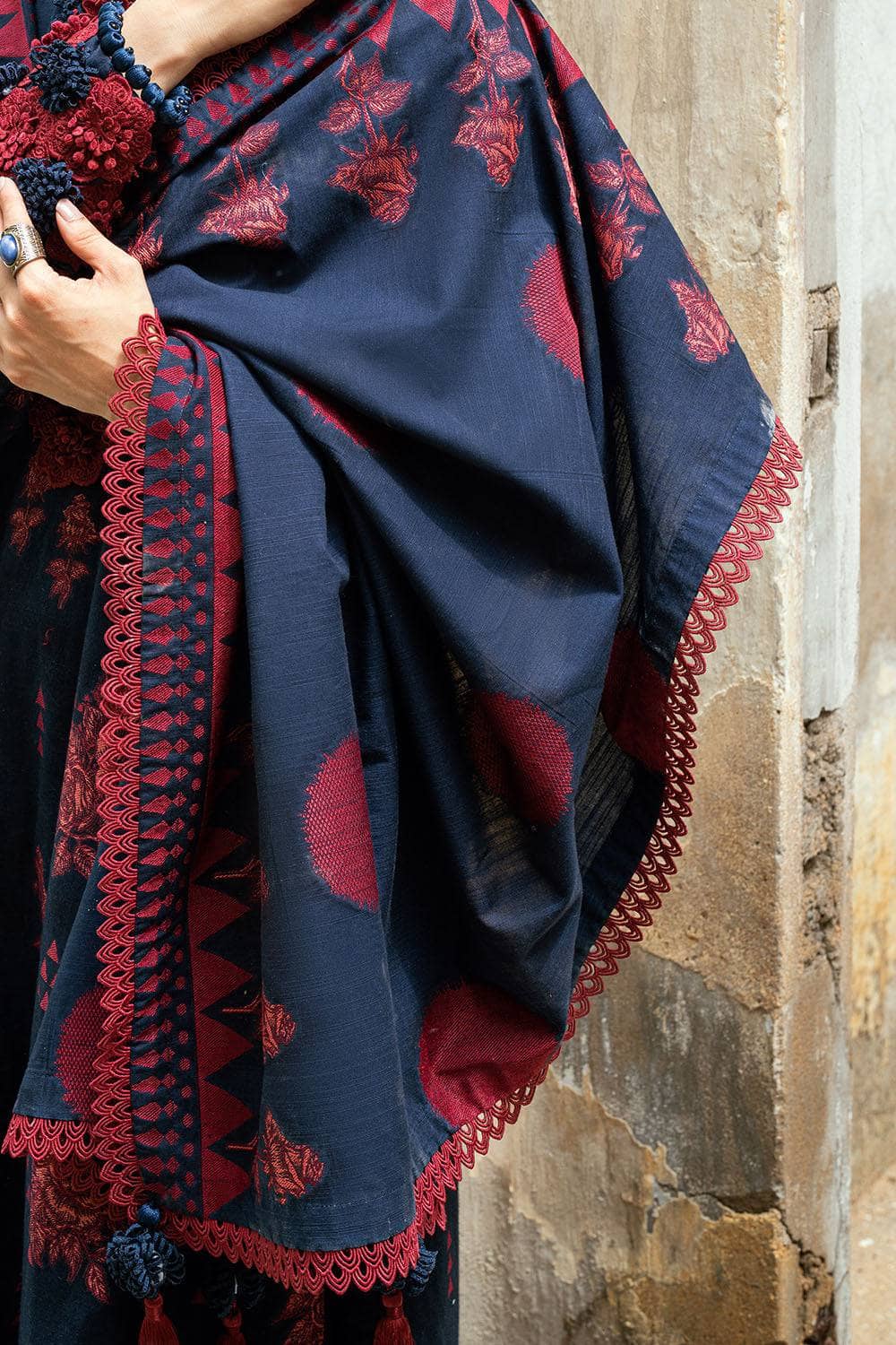 Gul Ahmed Luxe Winter/MJ 52029/Jacquard Shawl