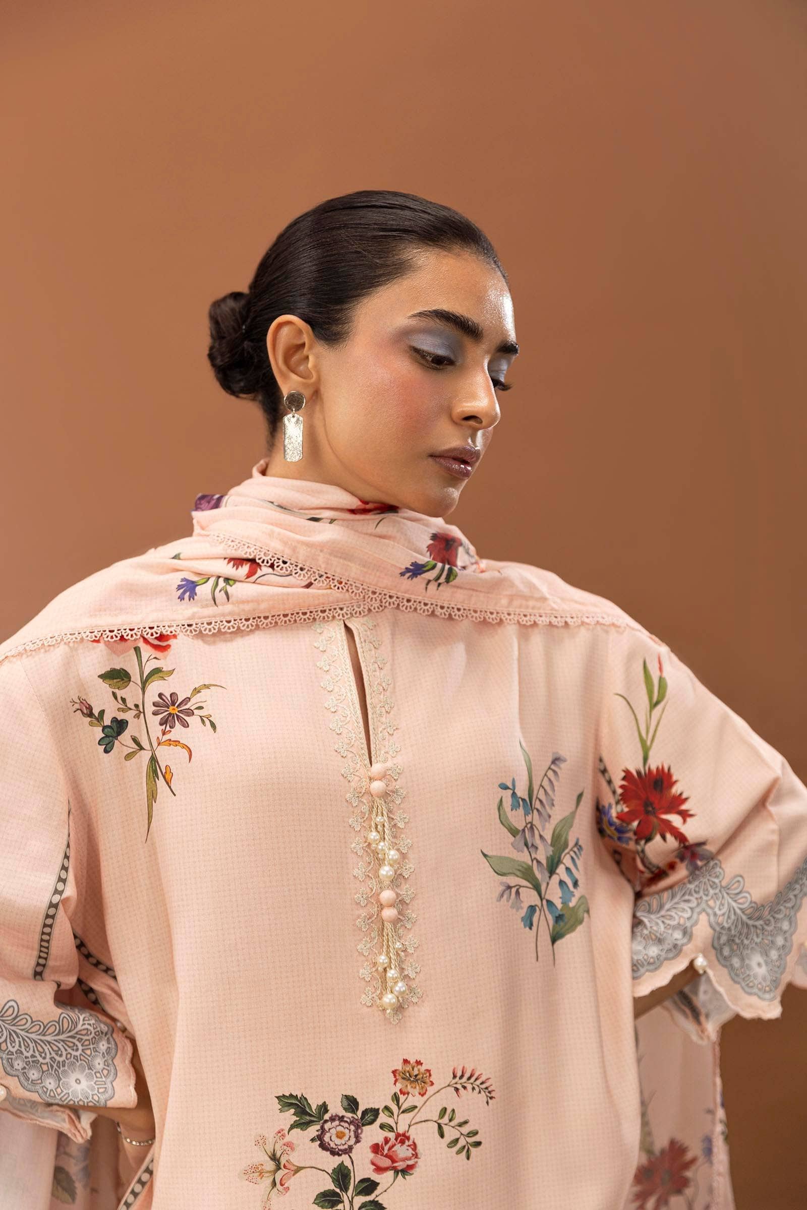 Restockede/Sana Safinaz Mahay Fall Edit 24/Shirt Dupatta/12A