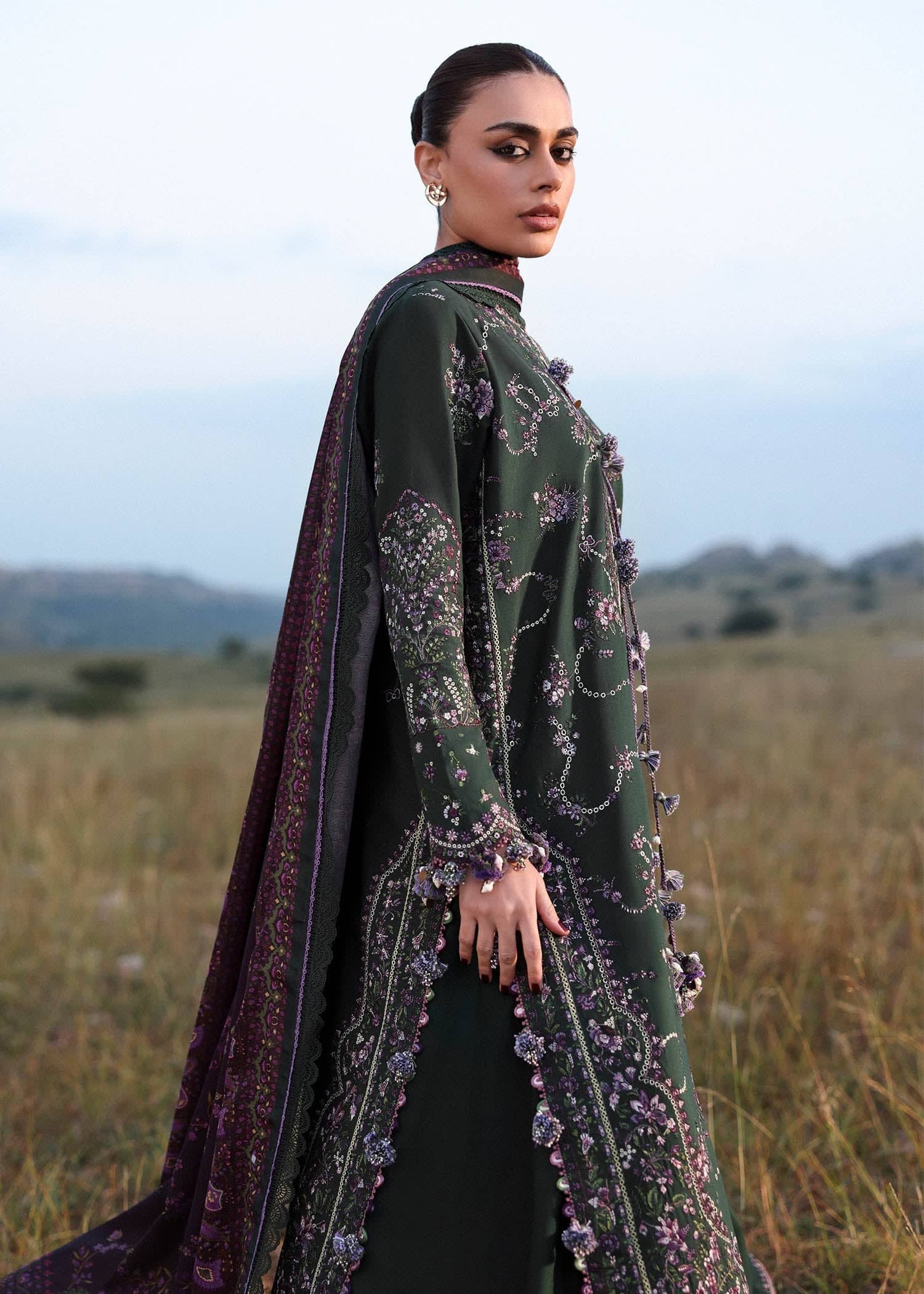 Hussain Rehar Khaddar Winter Pakistani Suits Hussain Rehar Khaddar 25/Gulbasi